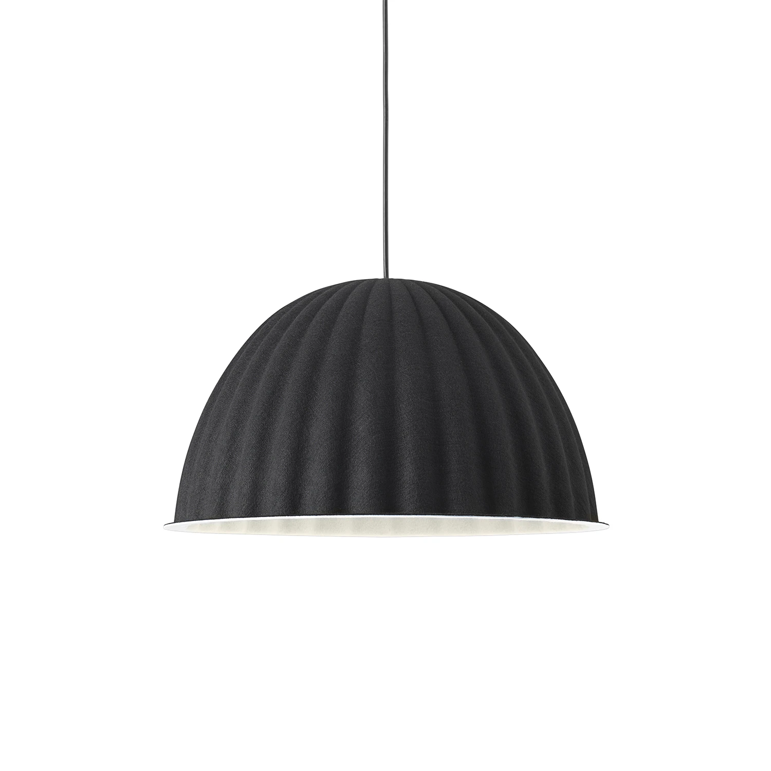 Muuto Under The Bell Pendel Ø55 Cm - Pendellampor Gummi Svart