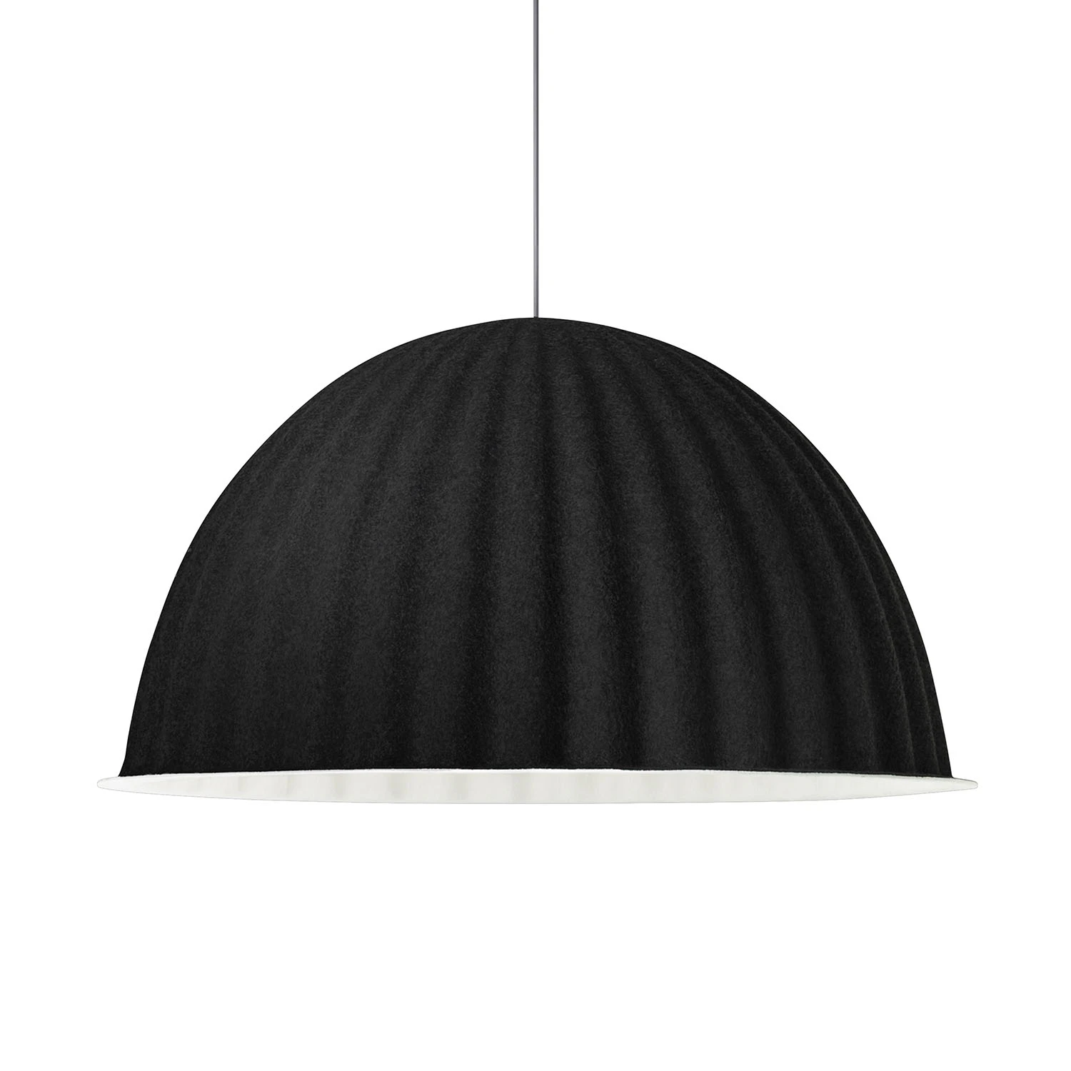 Muuto Under The Bell Pendel Ø82 Cm - Pendellampor Filt Svart