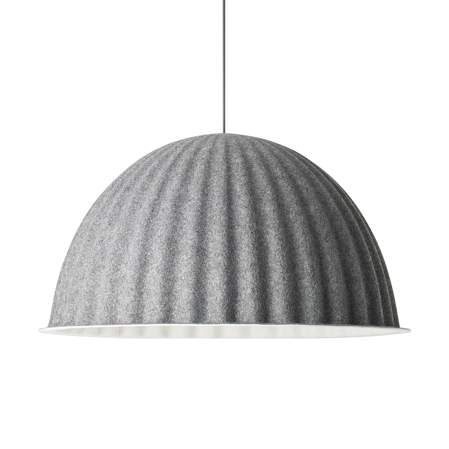 Muuto Under The Bell Pendel Ø82 Cm - Pendellampor Filt Grå