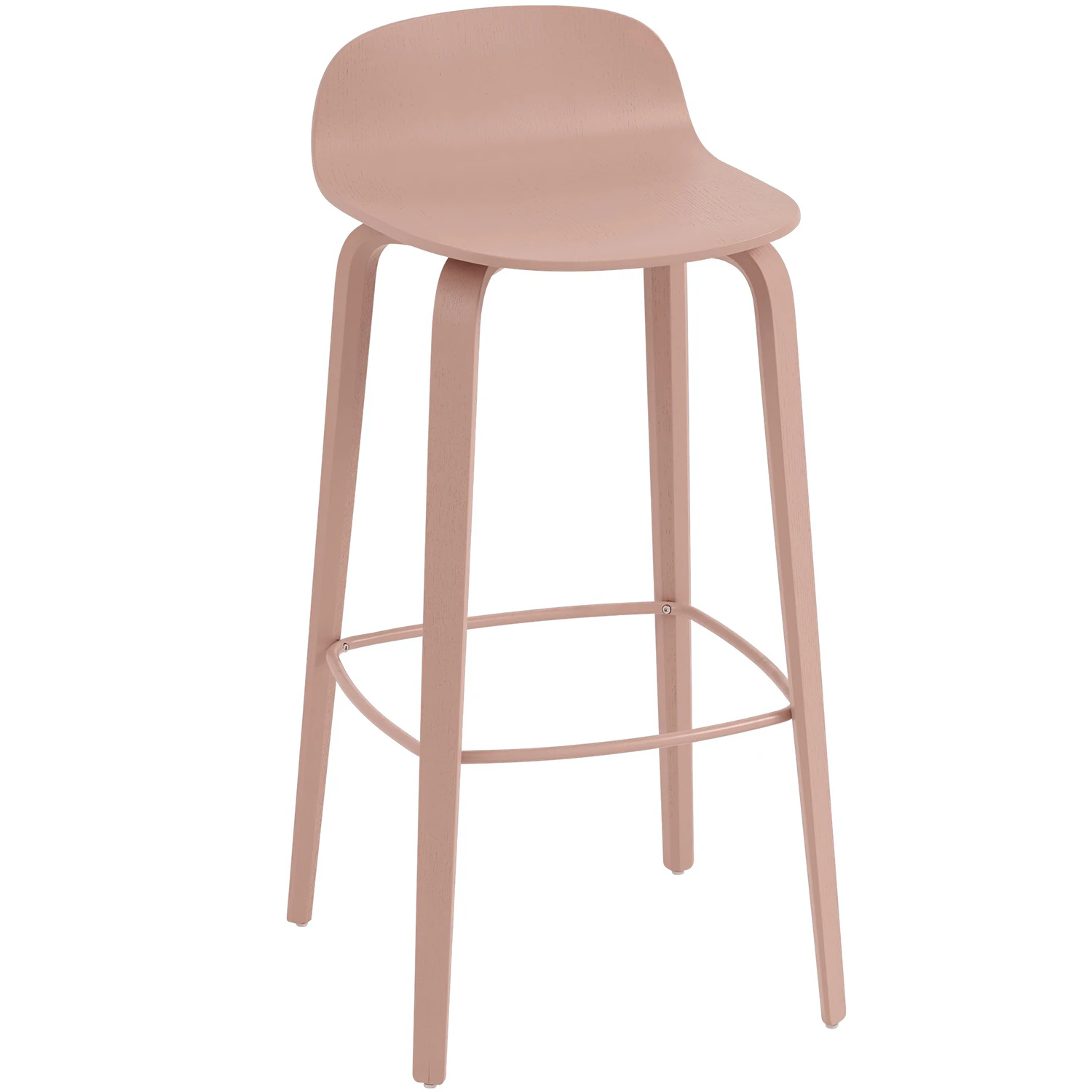 Muuto Visu Barstol 75 Cm - Barstolar Askfan&eacute;r Tan Rose