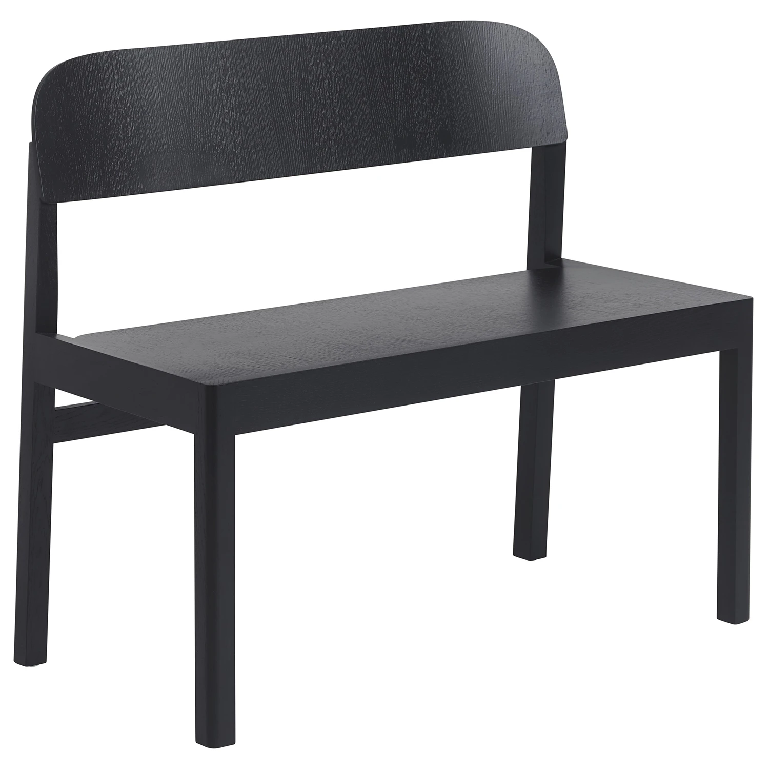 Muuto Workshop B&auml;nk - B&auml;nkar Ek Svart Ek