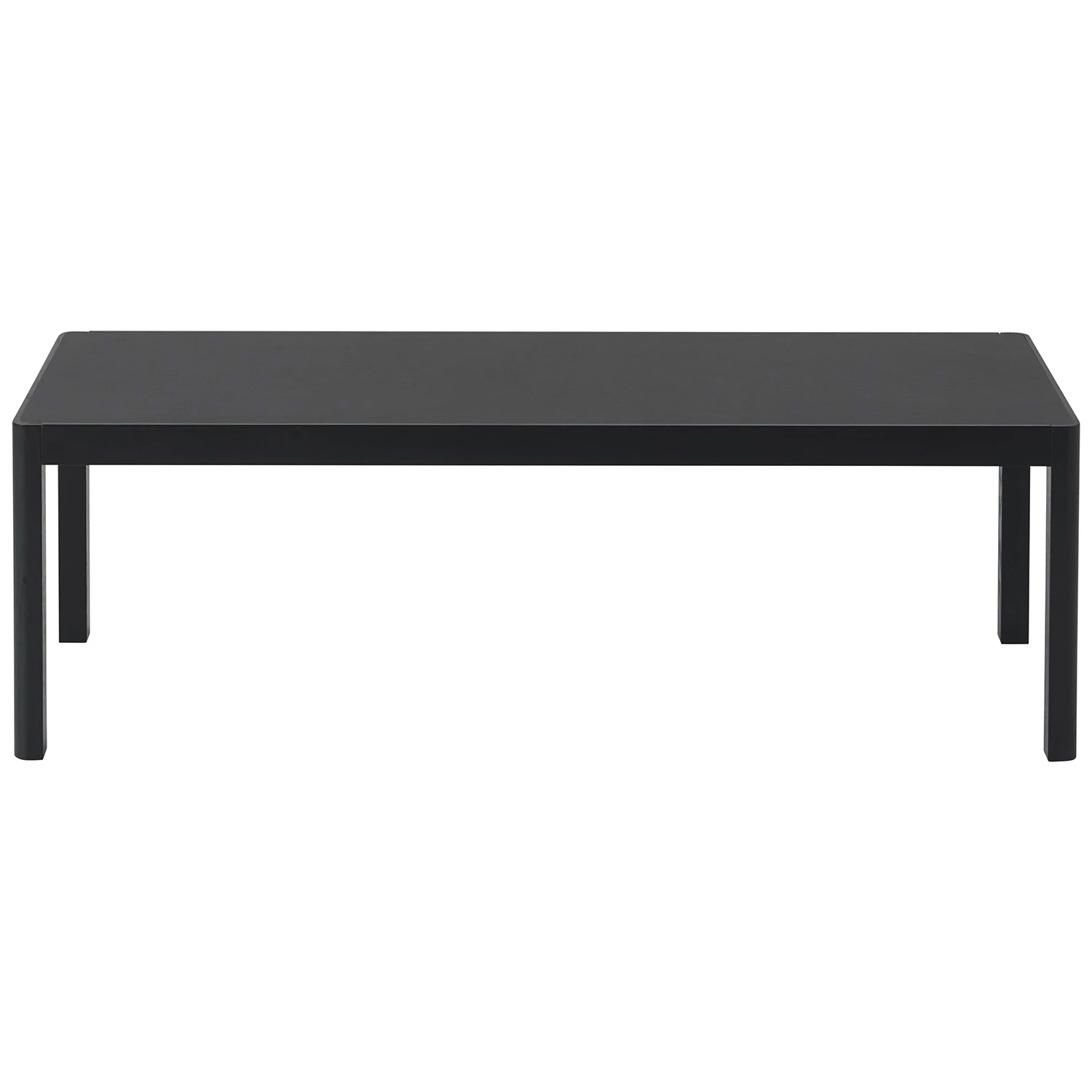 Muuto Workshop Soffbord 43x120 Cm Linoleum - Soffbord Ek Svart