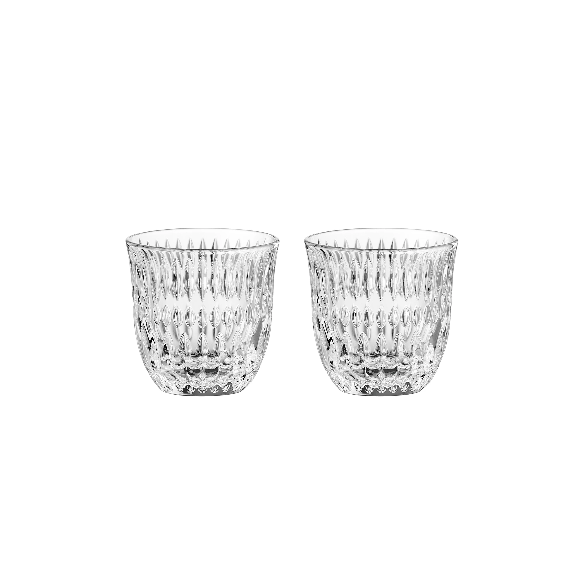 Nachtmann Ethno Espressoglas 2-pack - Espressokoppar Kristallglas Transparent