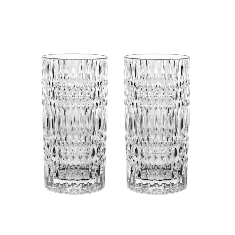Ethno Latteglas 42 cl 2-pack