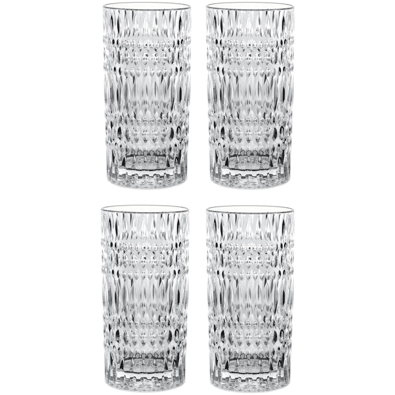 Ethno Longdrinkglas 4-pack, 43 cl