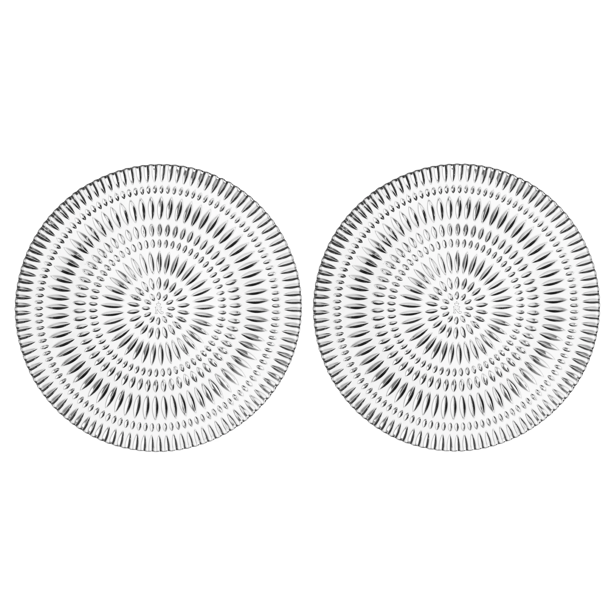 Nachtmann Ethno Assiett 23 Cm 2-pack - Assietter Kristallglas Transparent