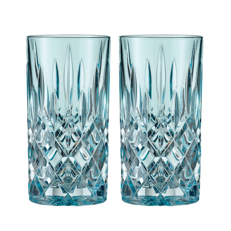 Noblesse Longdrinkglas 37 cl 2-pack, Aqua