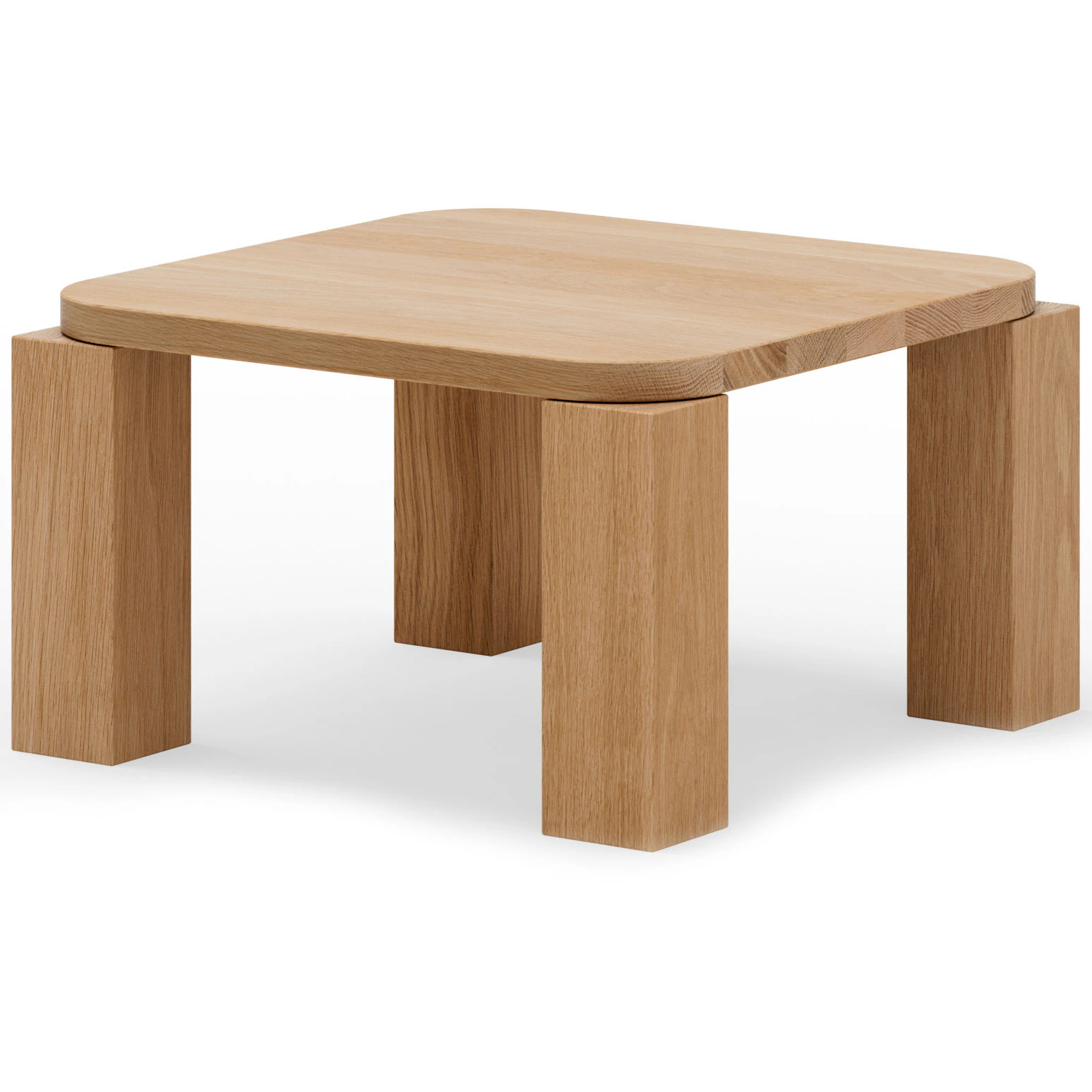 New Works Atlas Coffee Table Natural Oak 600x600 - Soffbord Ek