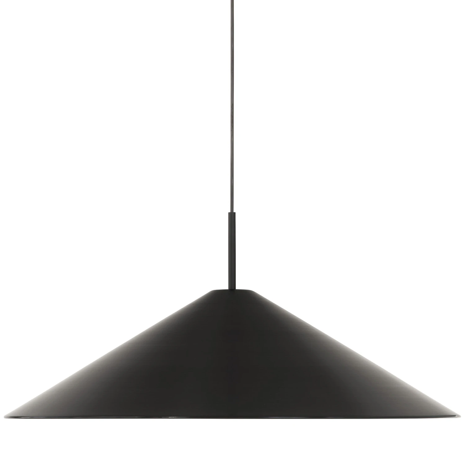 New Works Brolly Pendel Ø70 Cm - Pendellampor Aluminium Svart