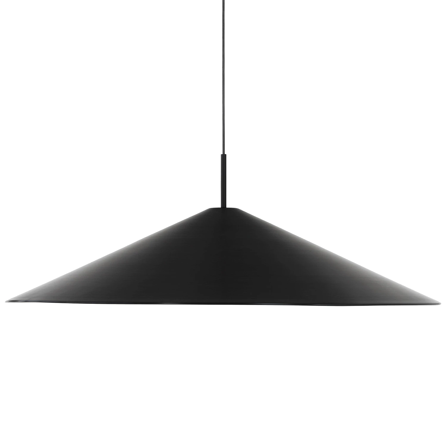 New Works Brolly Pendant Ø70 Linen - Pendellampor Aluminium Svart