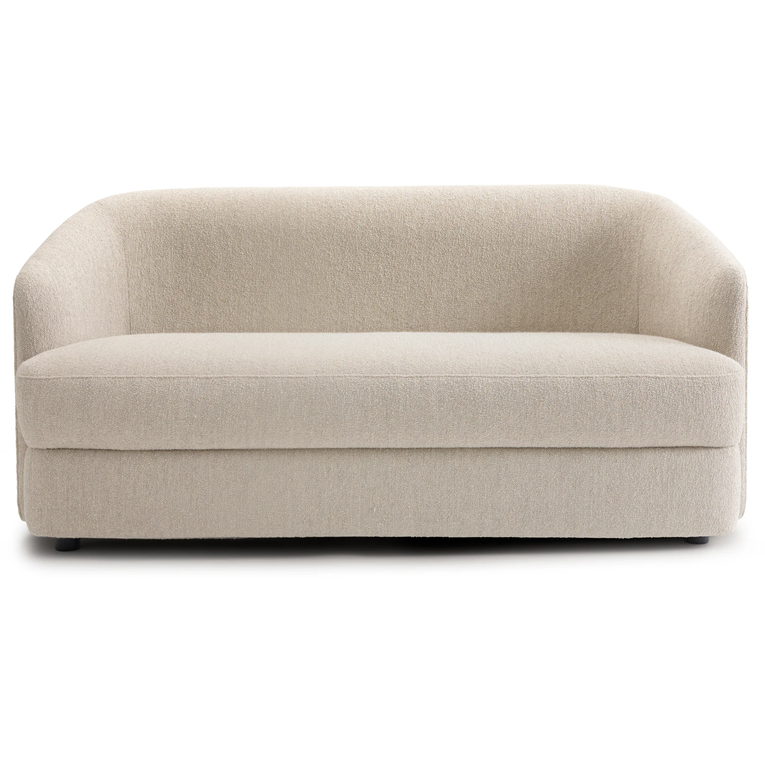 New Works Covent Deep 2-seater Sofa 2-sitssoffa - 2-sitssoffor Boucl&eacute; Lana
