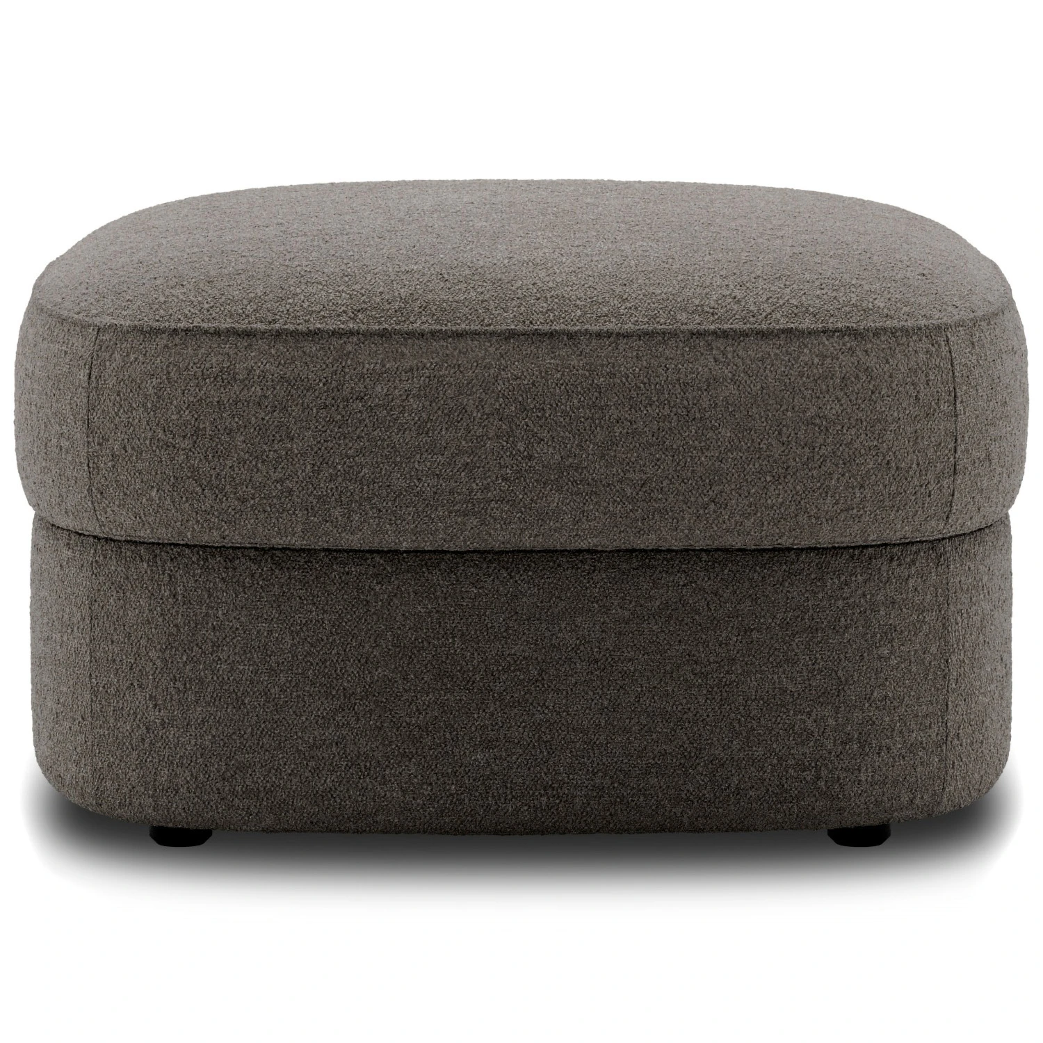 New Works Covent Sittpuff 65x65 Cm Barnum 010 - Fotpallar Bomull Dark Taupe
