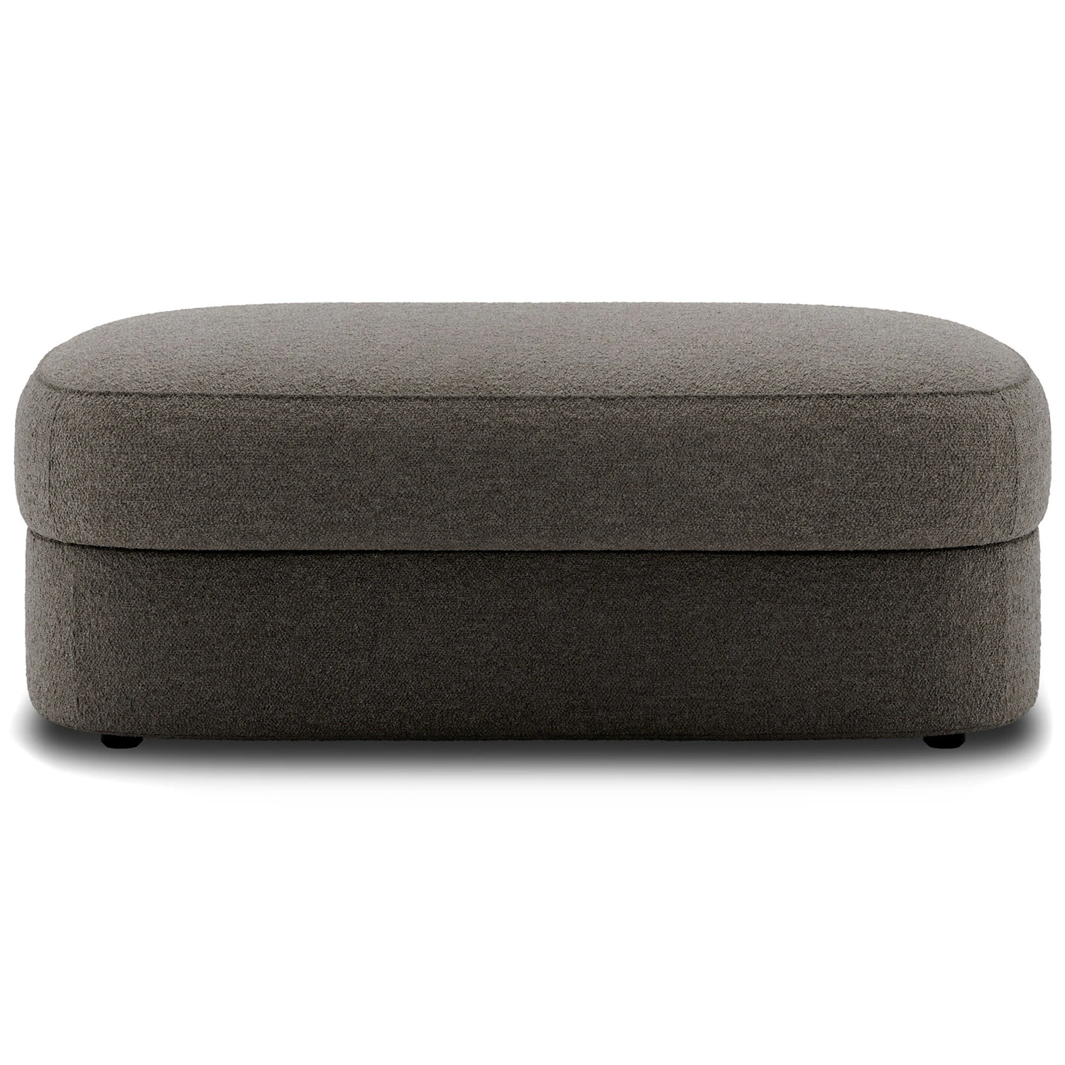 New Works Covent Sittpuff 65x100 Cm Barnum 010 - Fotpallar Bomull Dark Taupe