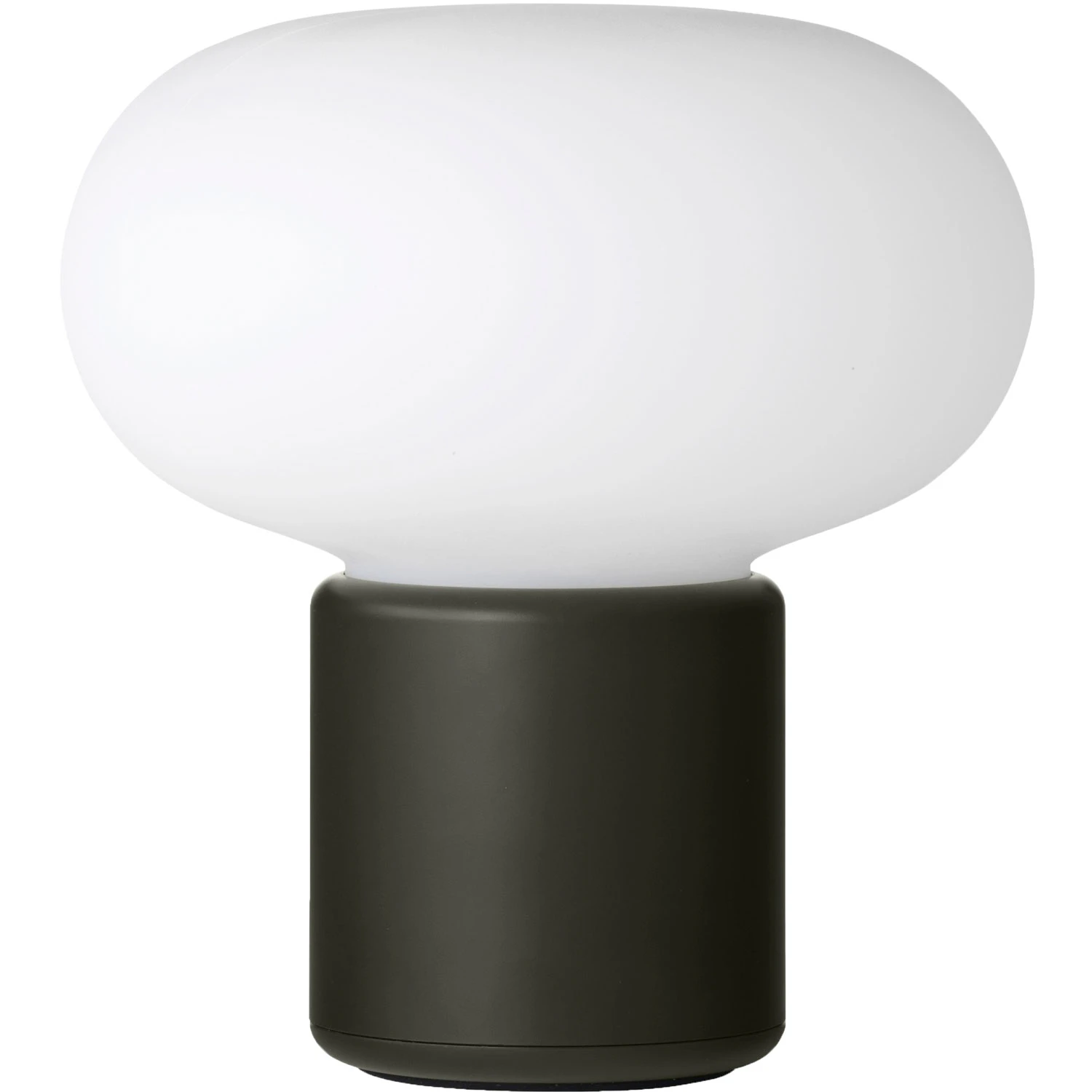 New Works Karl-johan Bordslampa Portabel - Portabla lampor Abs-plast Skogsgrön