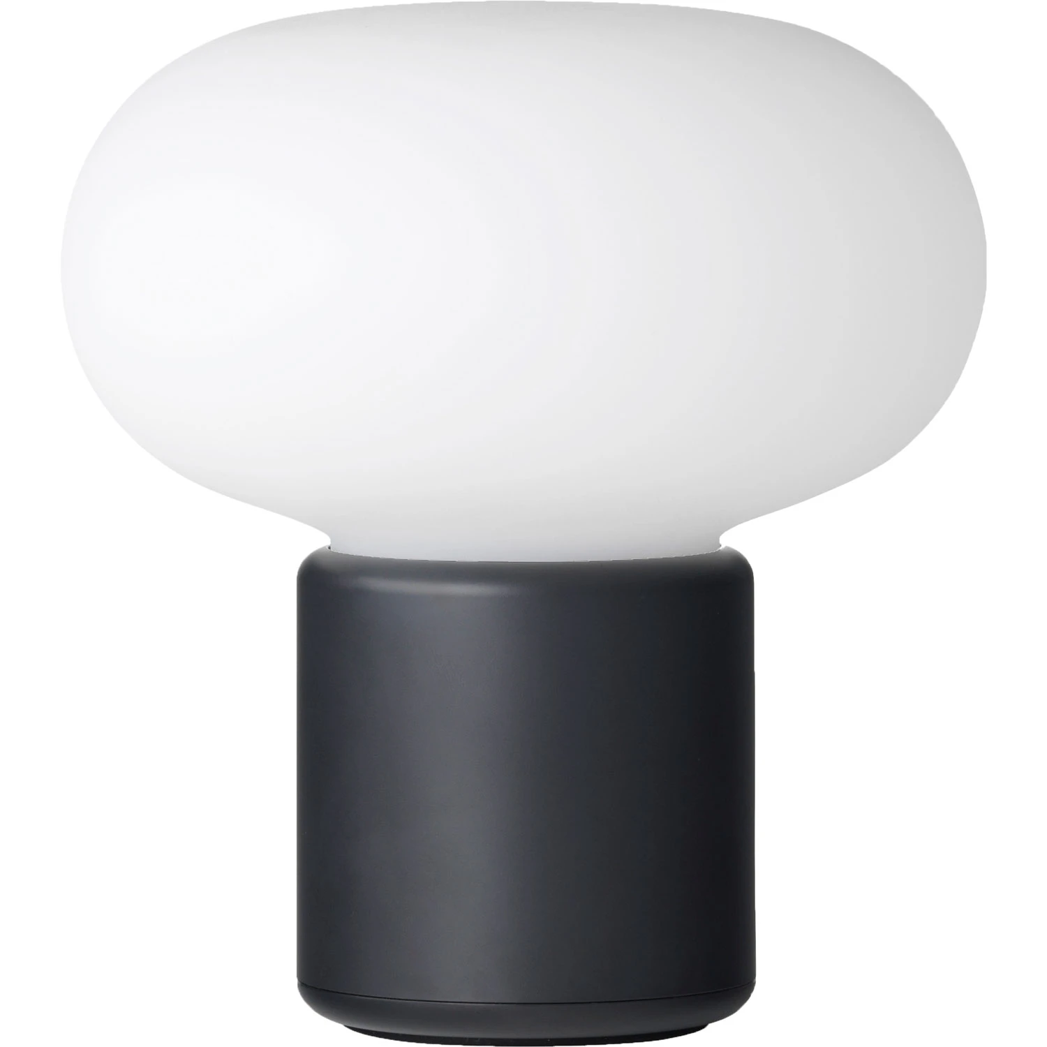 New Works Karl-johan Bordslampa Portabel - Portabla lampor Abs-plast Cold Black
