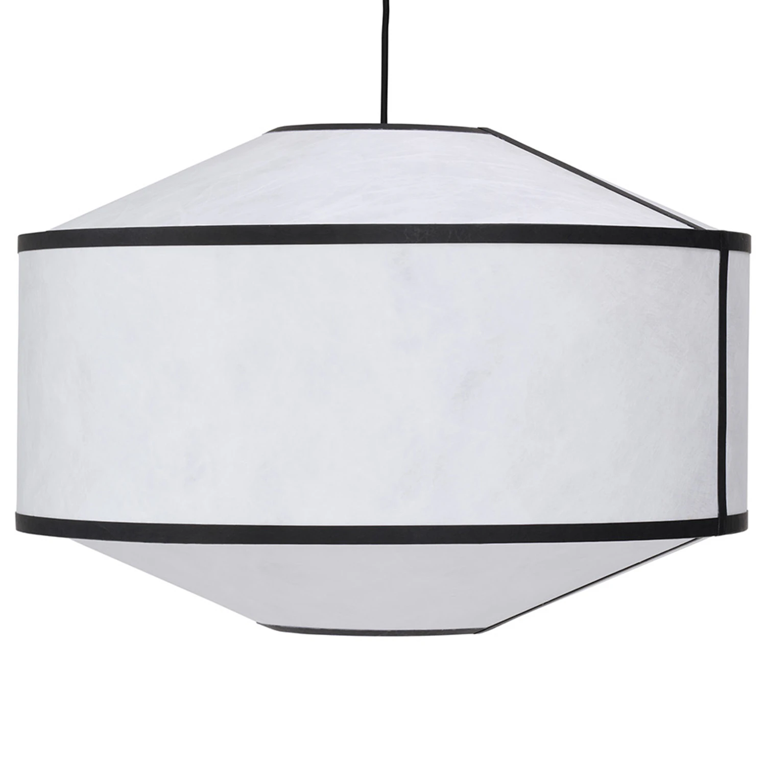 New Works Kite Pendel Vit / Ø65 Cm - Pendellampor Tyvek Svart