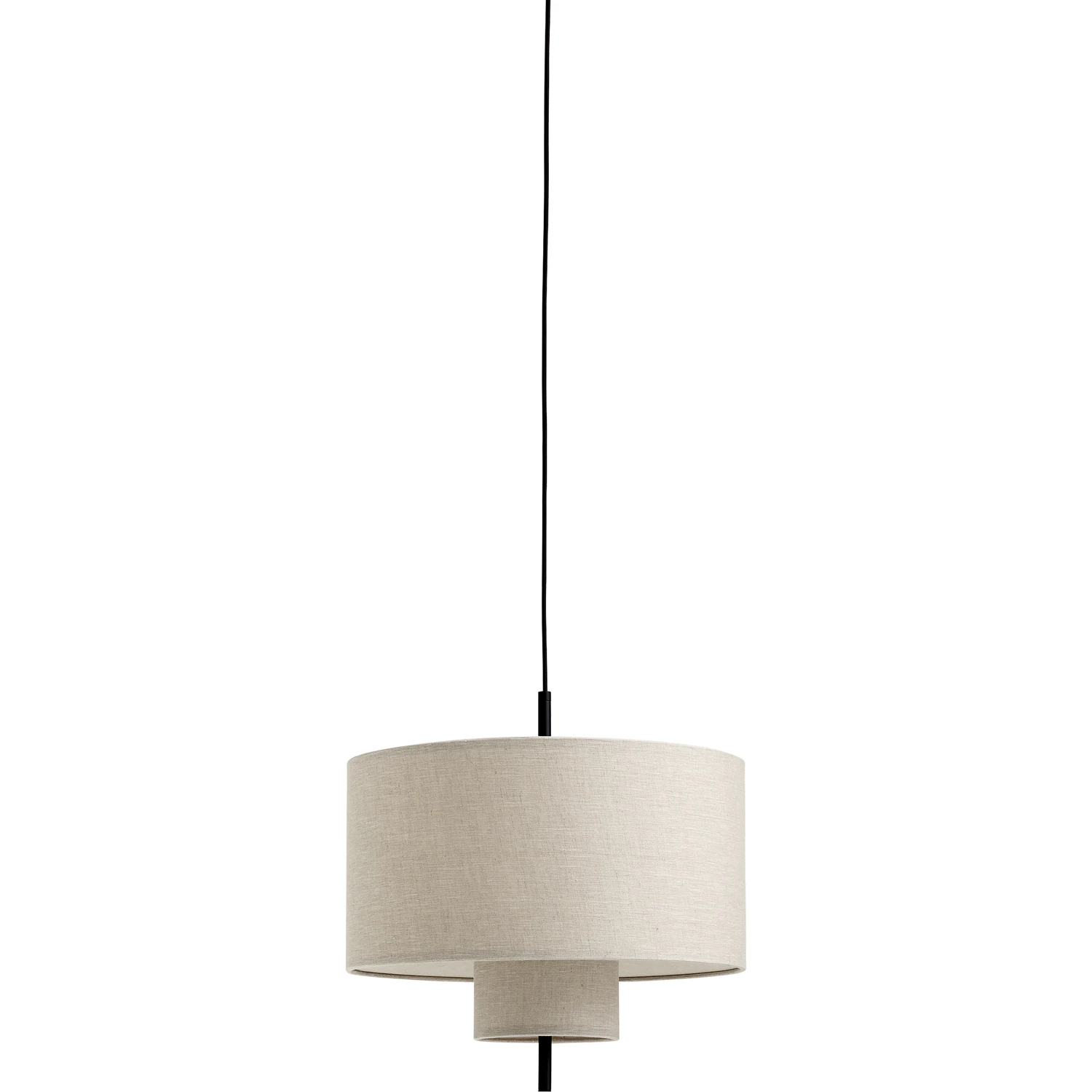 New Works Margin Pendel 50 Cm - Pendellampor Textil Beige