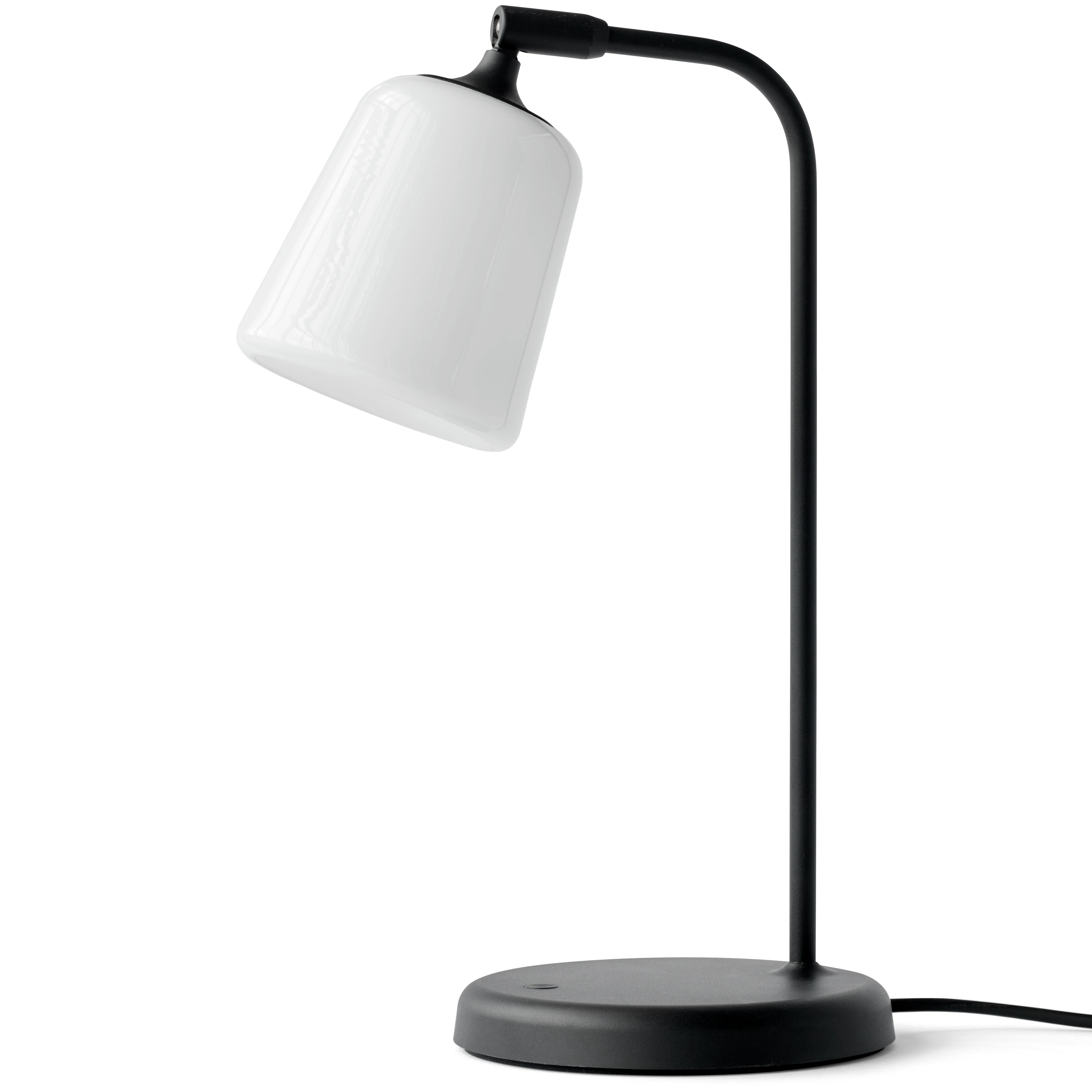 New Works Material Bordslampa The New Edition - Bordslampor Opalglas Opalvit
