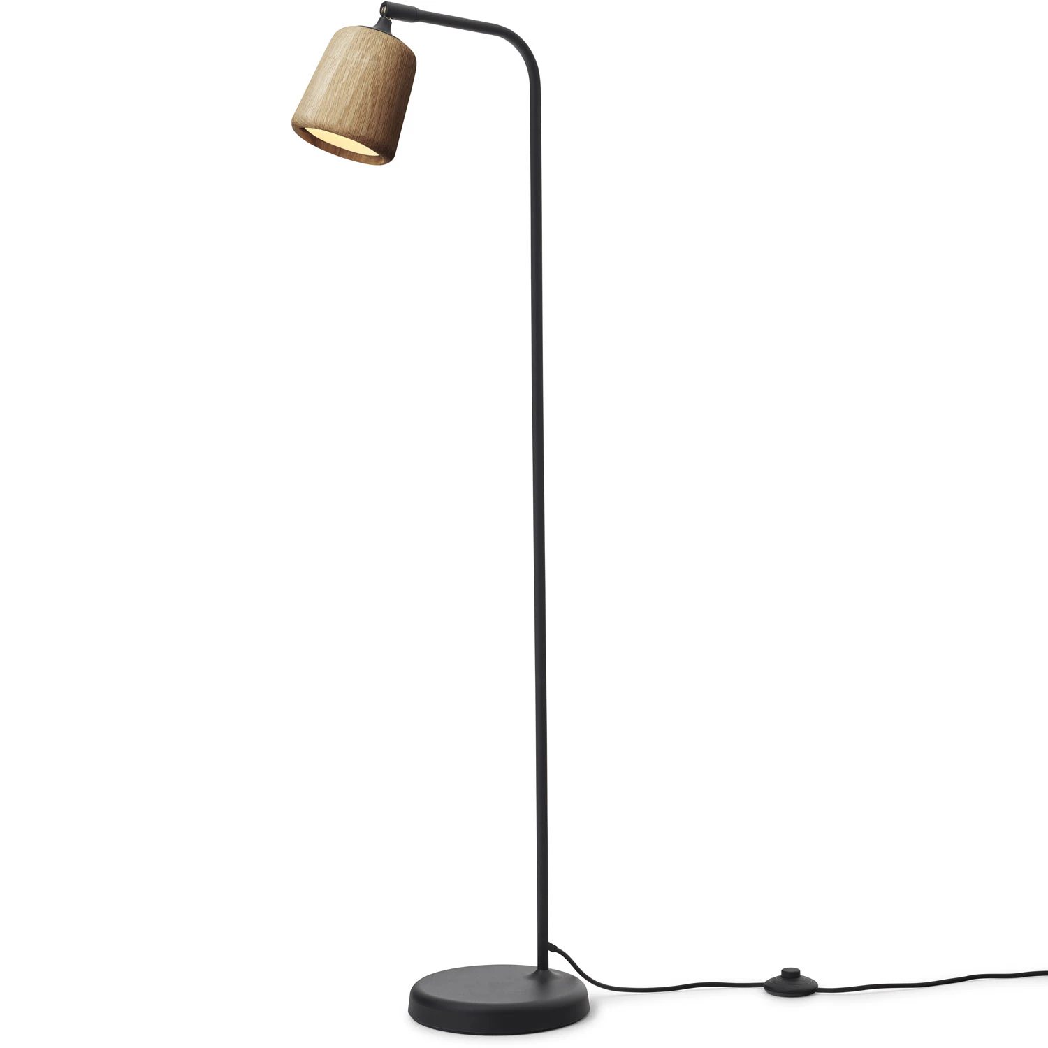New Works Material Golvlampa Naturlig - Golvlampor Ek Neutral Ek