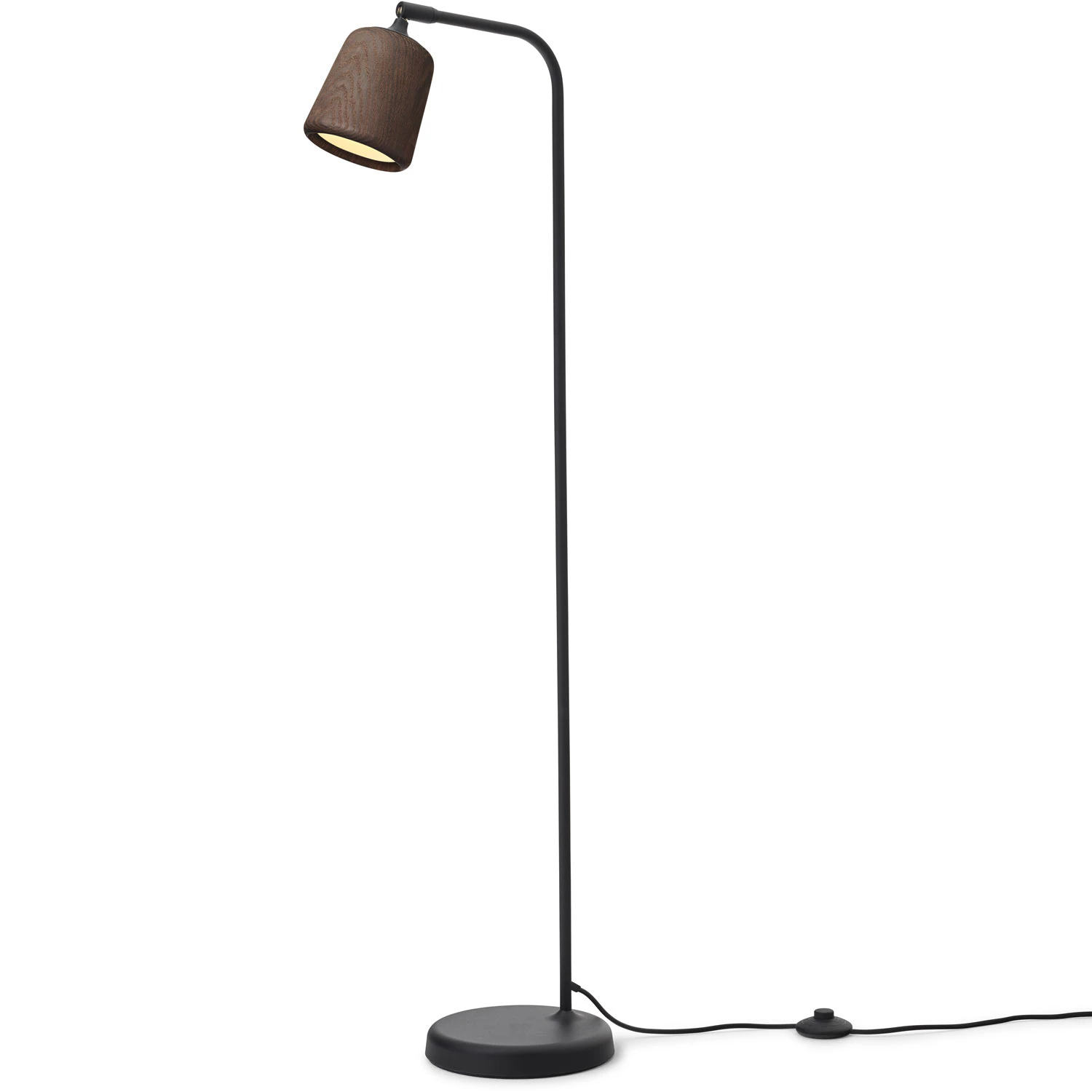 New Works Material Golvlampa - Golvlampor Ek R&ouml;kt Ek