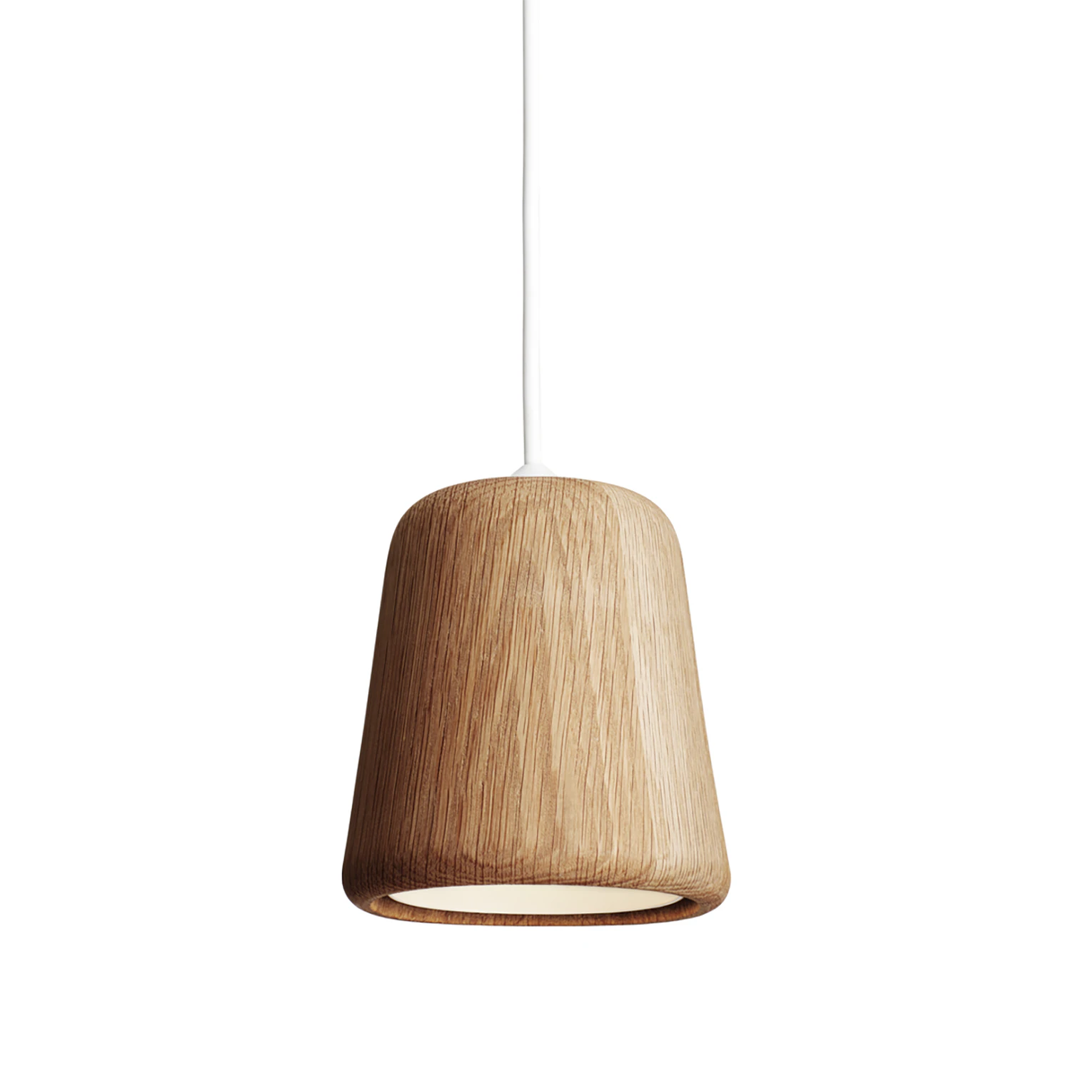 New Works Material Pendellampa Vit/ - Pendellampor Ek