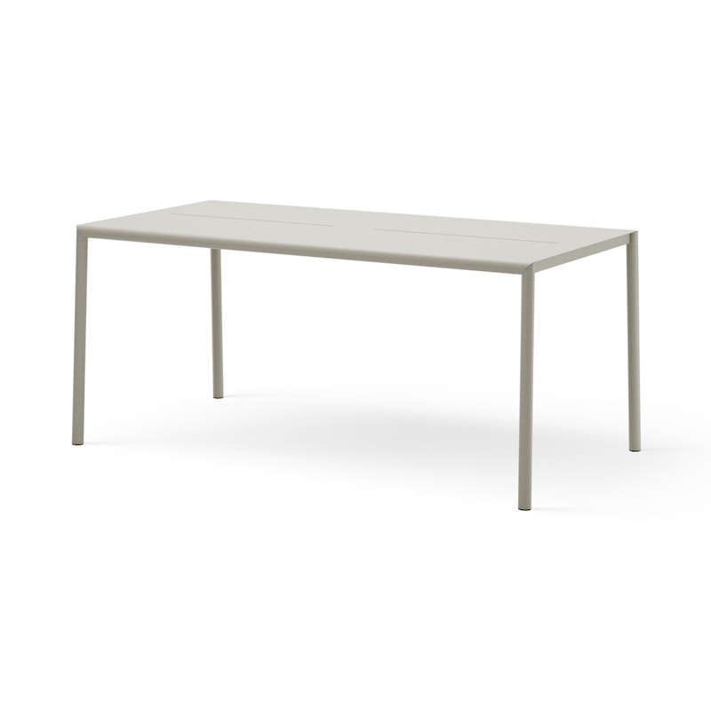 May Table 170x85, Outdoor, Steel, Light Grey