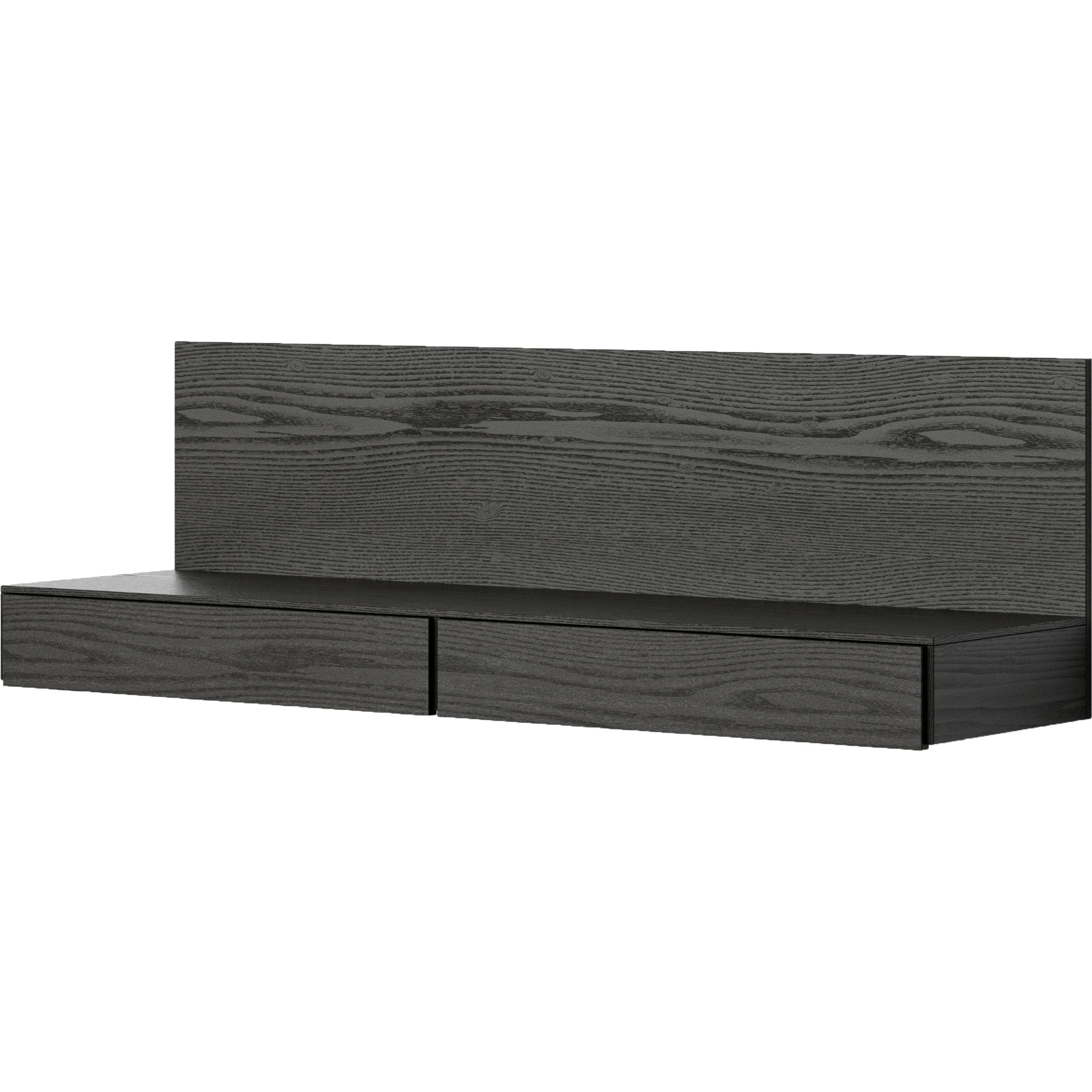 New Works Tana Mediemodul - Skrivbord Ek Svart