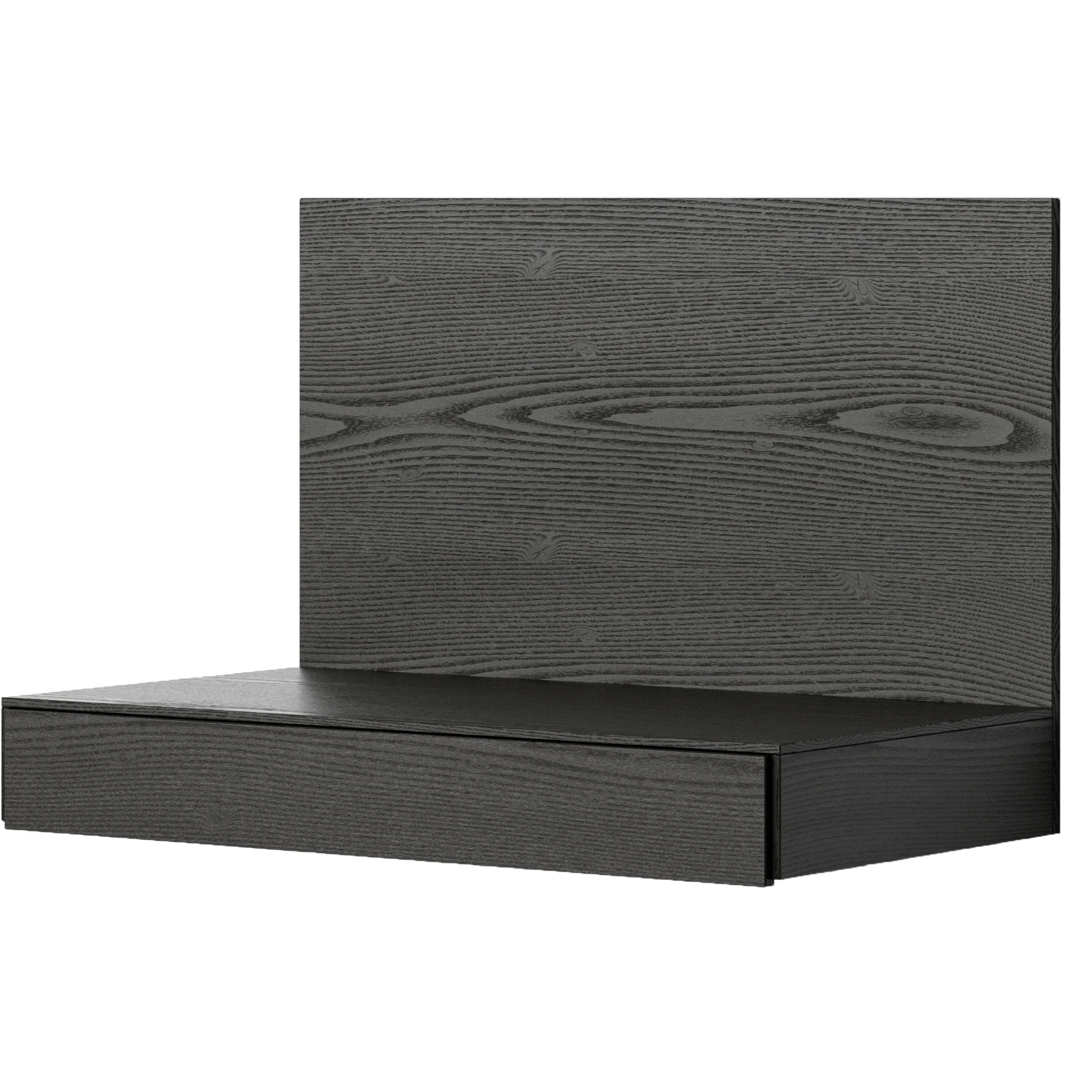 New Works Tana Skrivbord V&auml;ggmonterad - Skrivbord Fan&eacute;r Svart