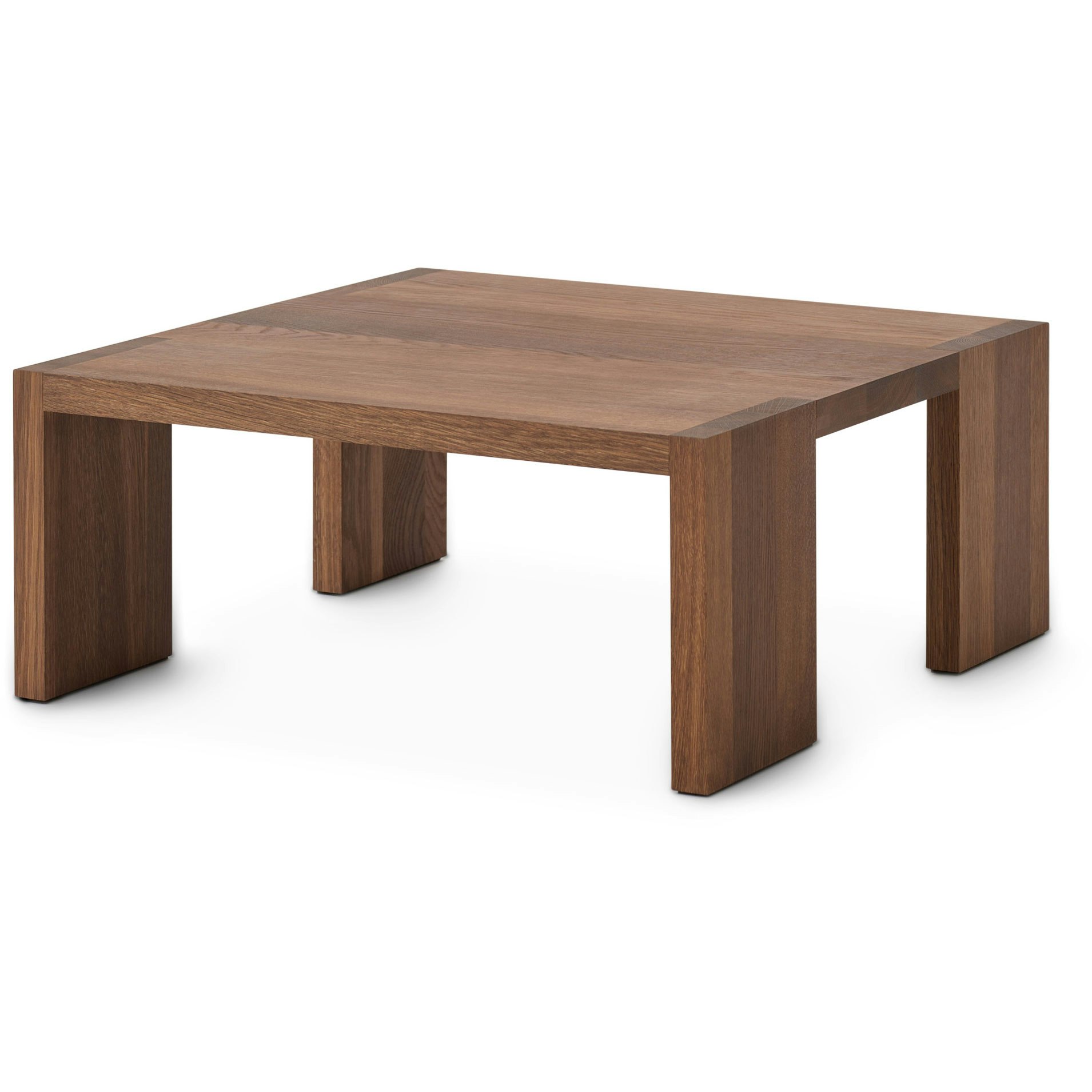 new works tenon sidobord 61x61 cm - soffbord ek rökt ek