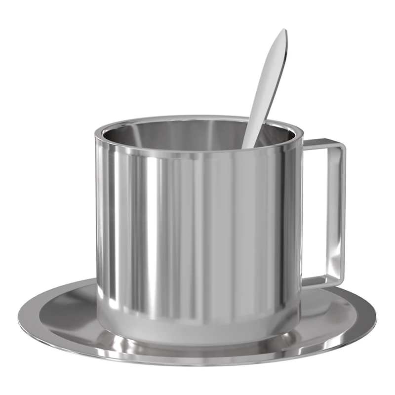 Americano Trio Kaffekopp, Rostfritt Stål