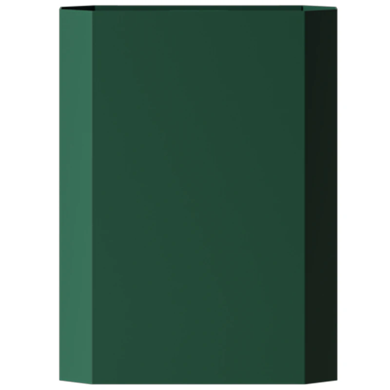 Papperskorg 12 L, Grön