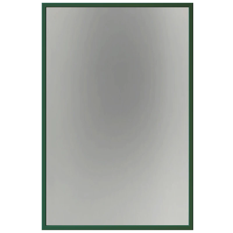 Väggspegel 50x75 cm, Grön
