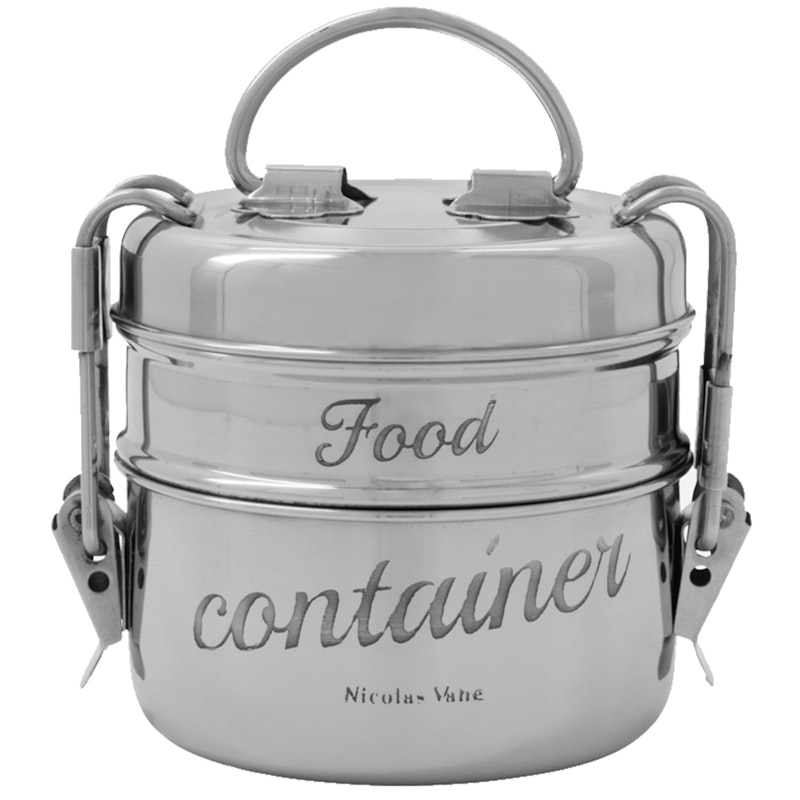 Matlåda Med Två Delar Ø10 cm