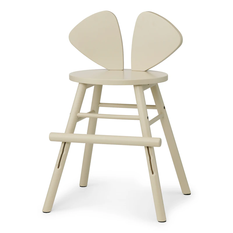 Mouse Juniorstol (3-9 år), Beige