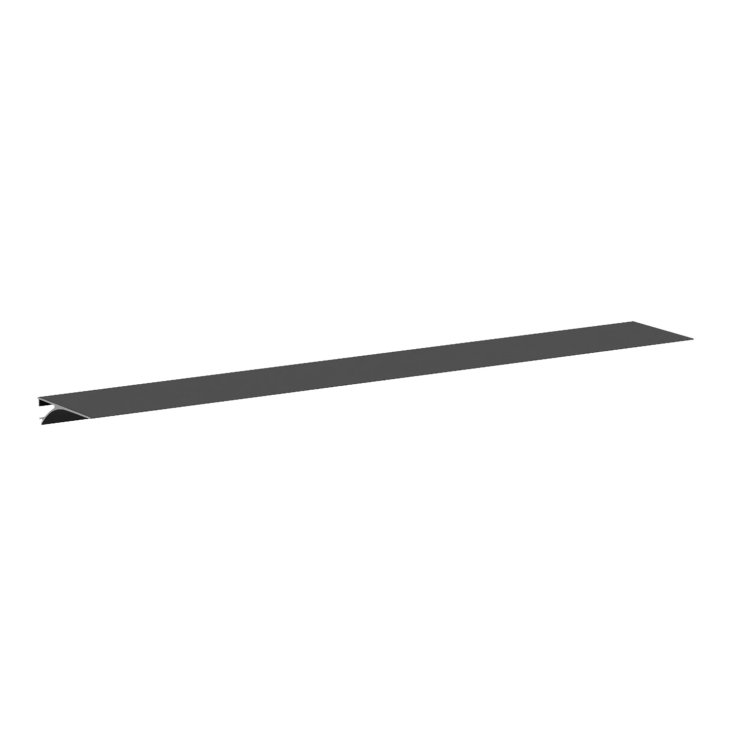 Nonuform Exilis Mini V&auml;gghylla 12x78 Cm - V&auml;gghyllor Aluminium Svart
