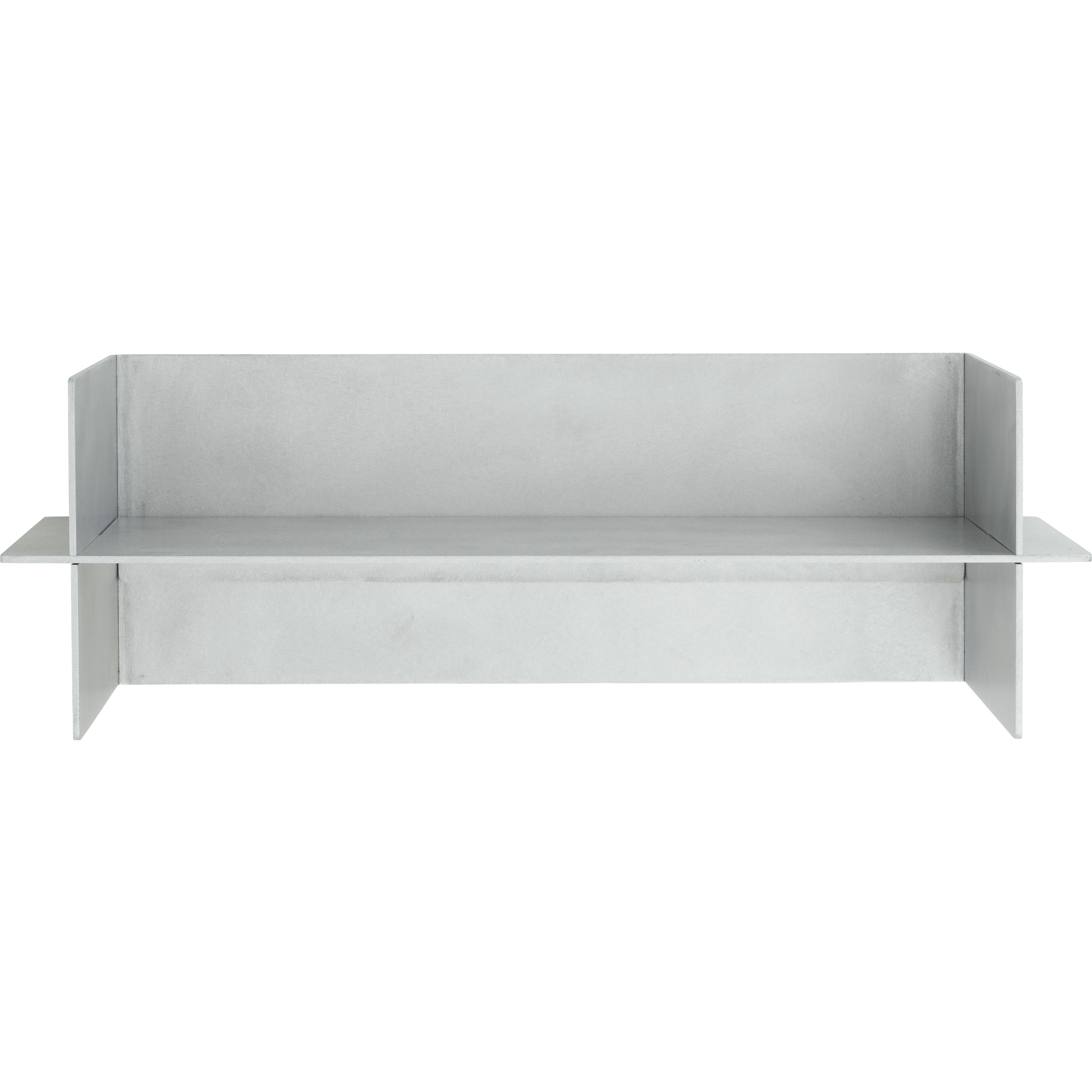 Normann Copenhagen Alu Hylla 60 Cm - Vägghyllor Borstad Aluminium