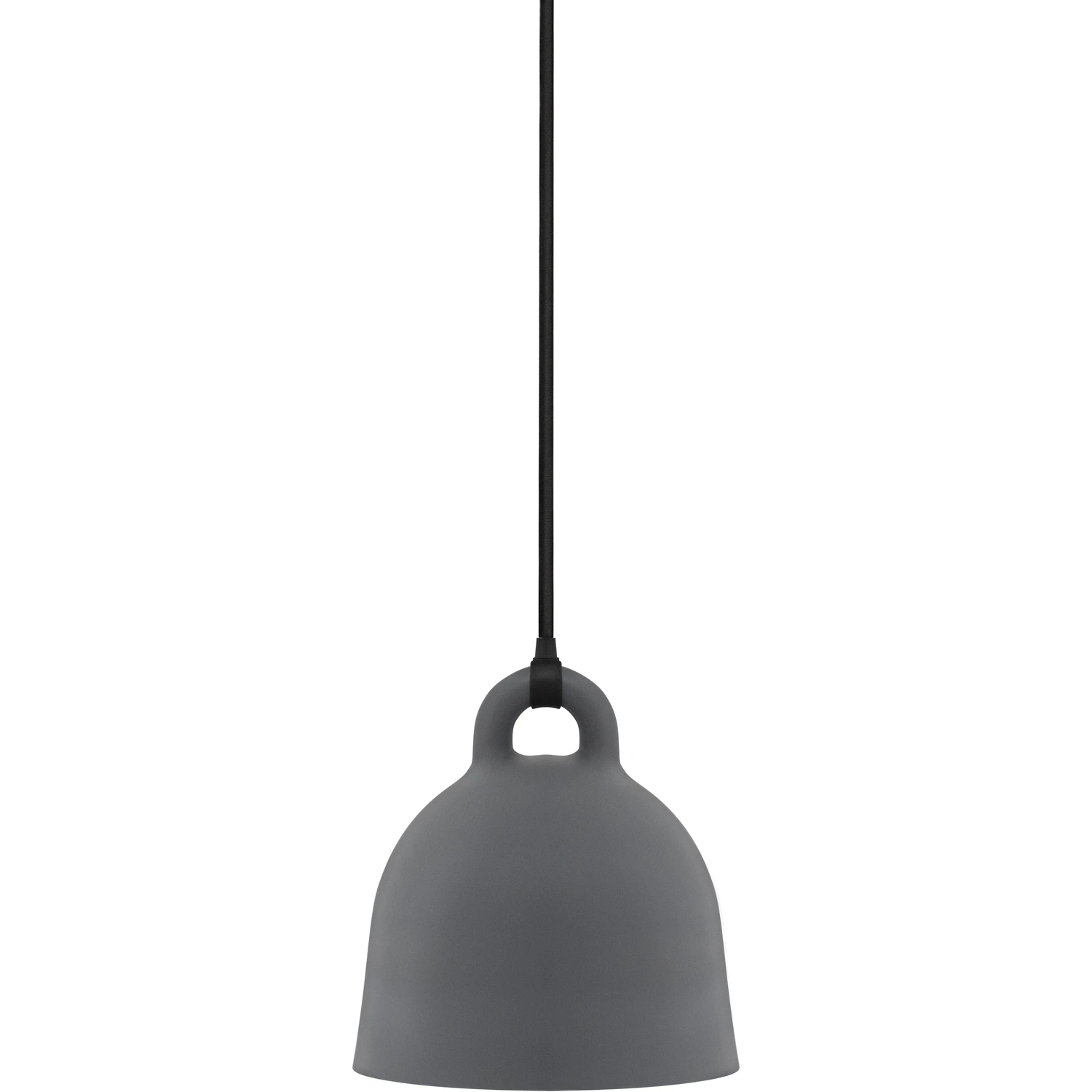Normann Copenhagen Bell Pendel 220 Mm - Pendellampor Aluminium Grå