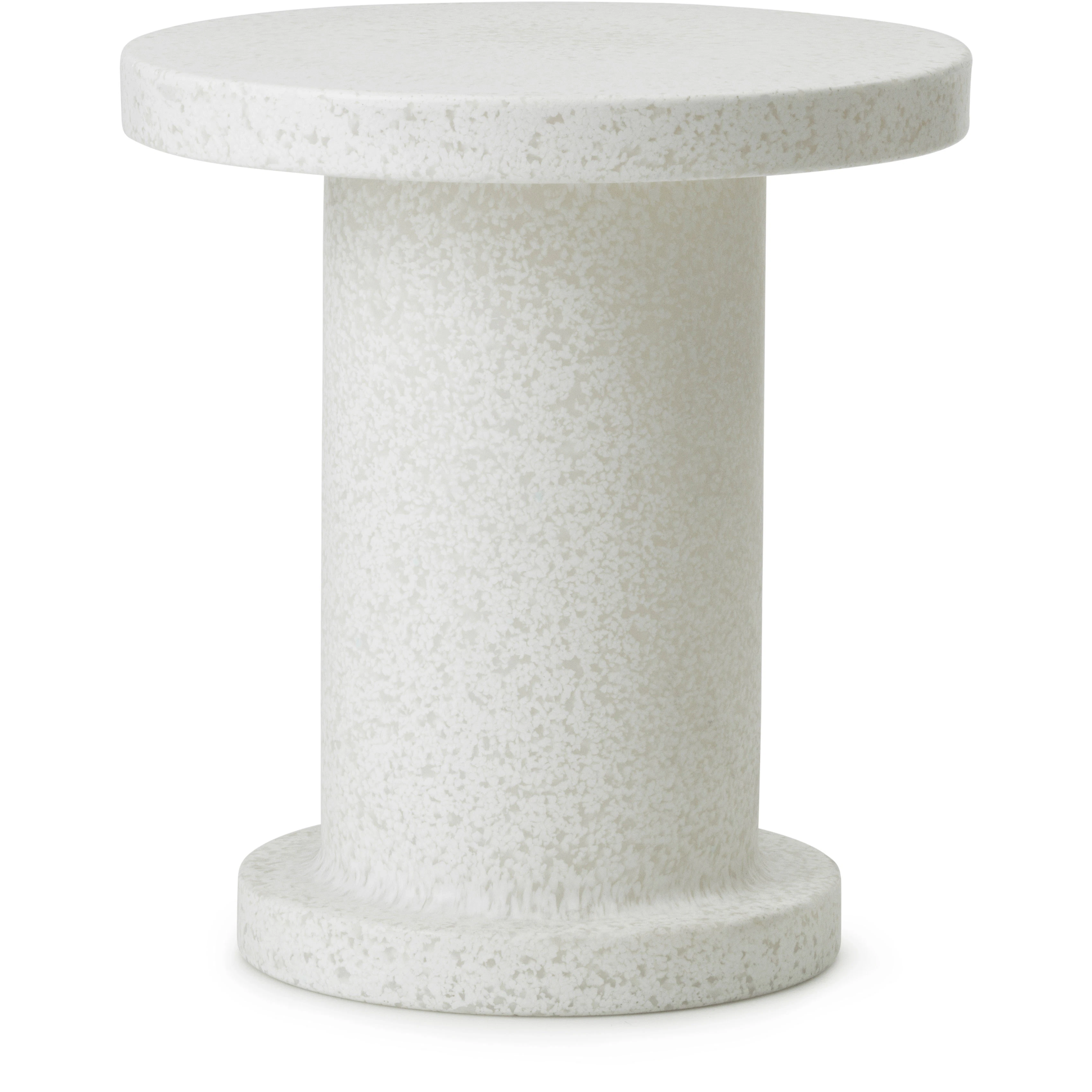 Normann Copenhagen Bit Sidobord 50 Cm - Sidobord & Avlastningsbord Polyeten Vit