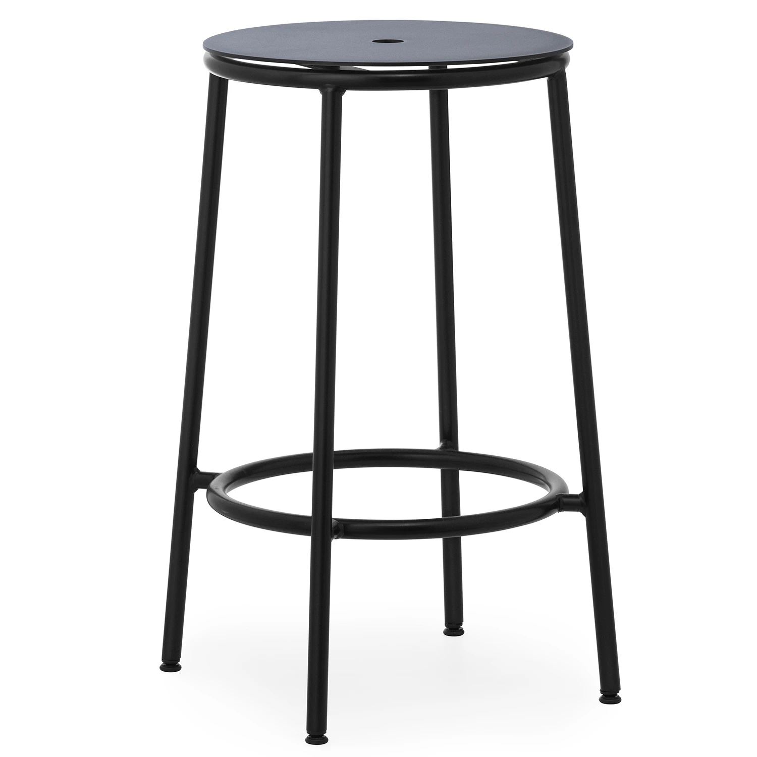 Normann Copenhagen Circa Barstol 65 Cm Aluminium - Barstolar St&aring;l Svart