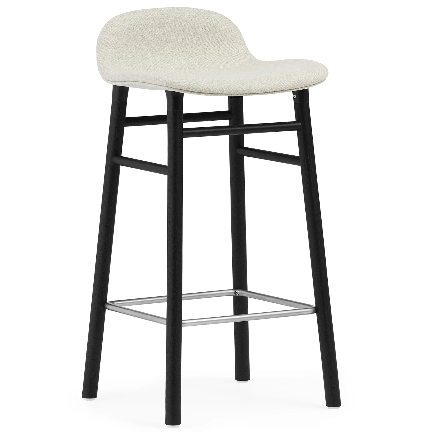Normann Copenhagen Form Barstol 65 Cm / Svart - Barstolar Ek Vit