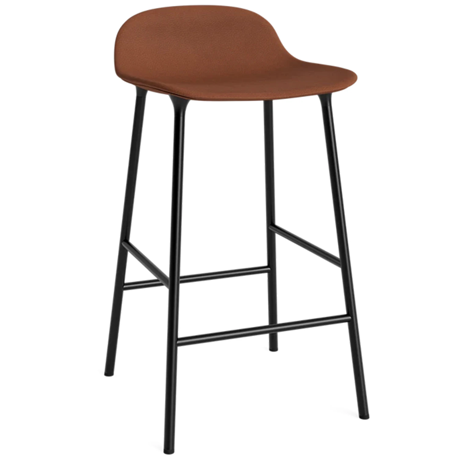 Normann Copenhagen Form Barstol 65 Cm / Svart - Barstolar St&aring;l Brandy