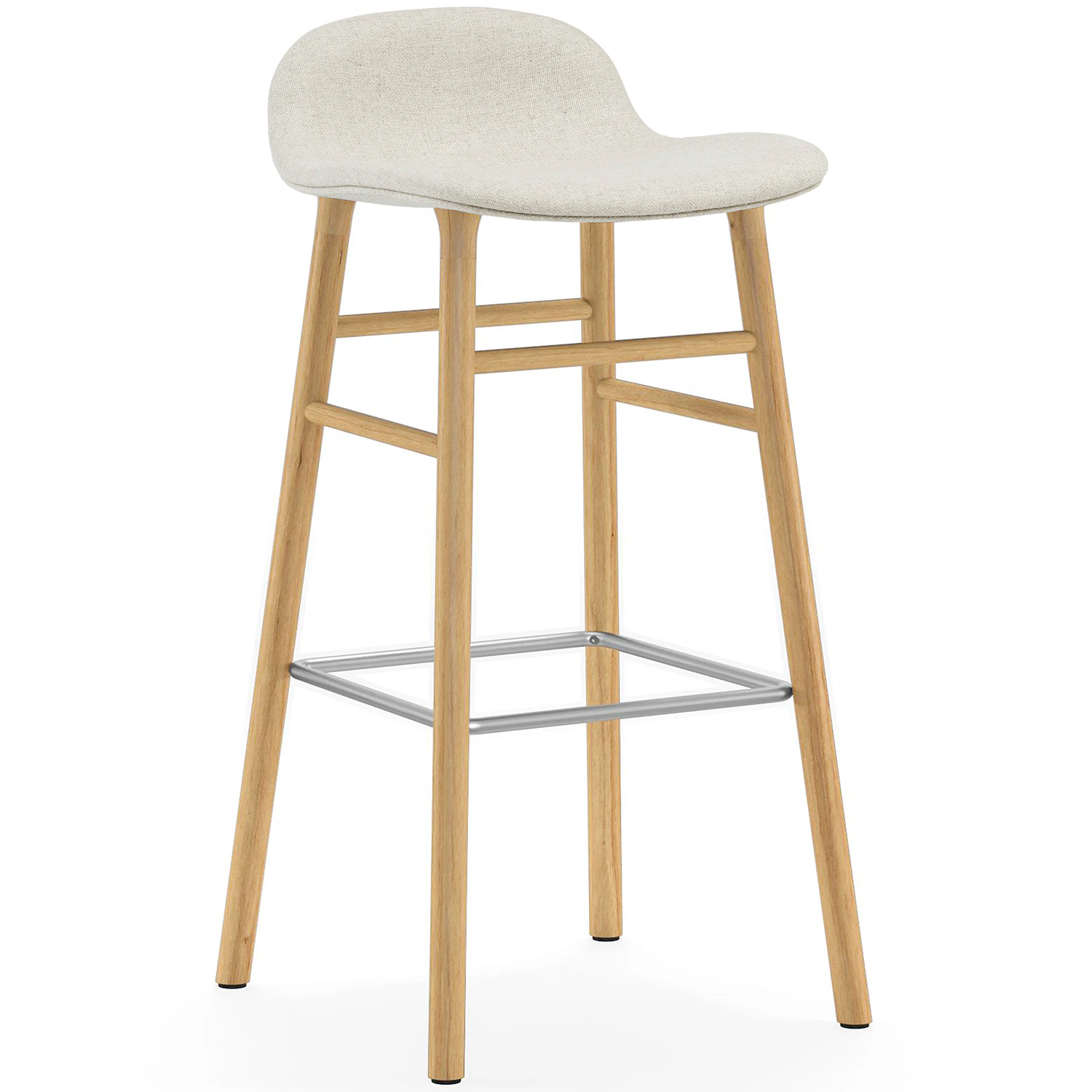 Normann Copenhagen Form Barstol 75 Cm / - Barstolar Ek Vit