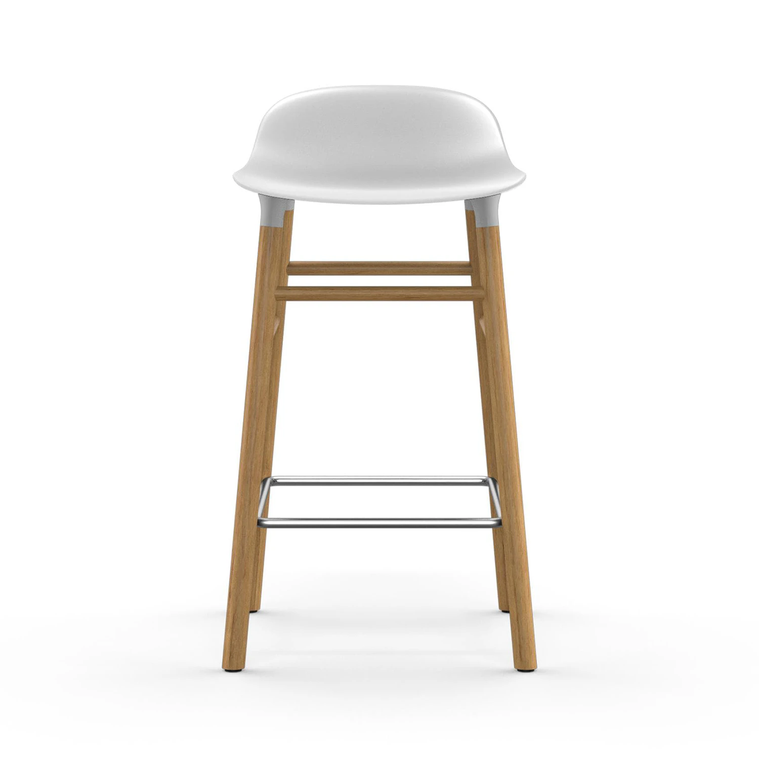 Normann Copenhagen Form Barstol ben 65cm - Barstolar Ek Vit