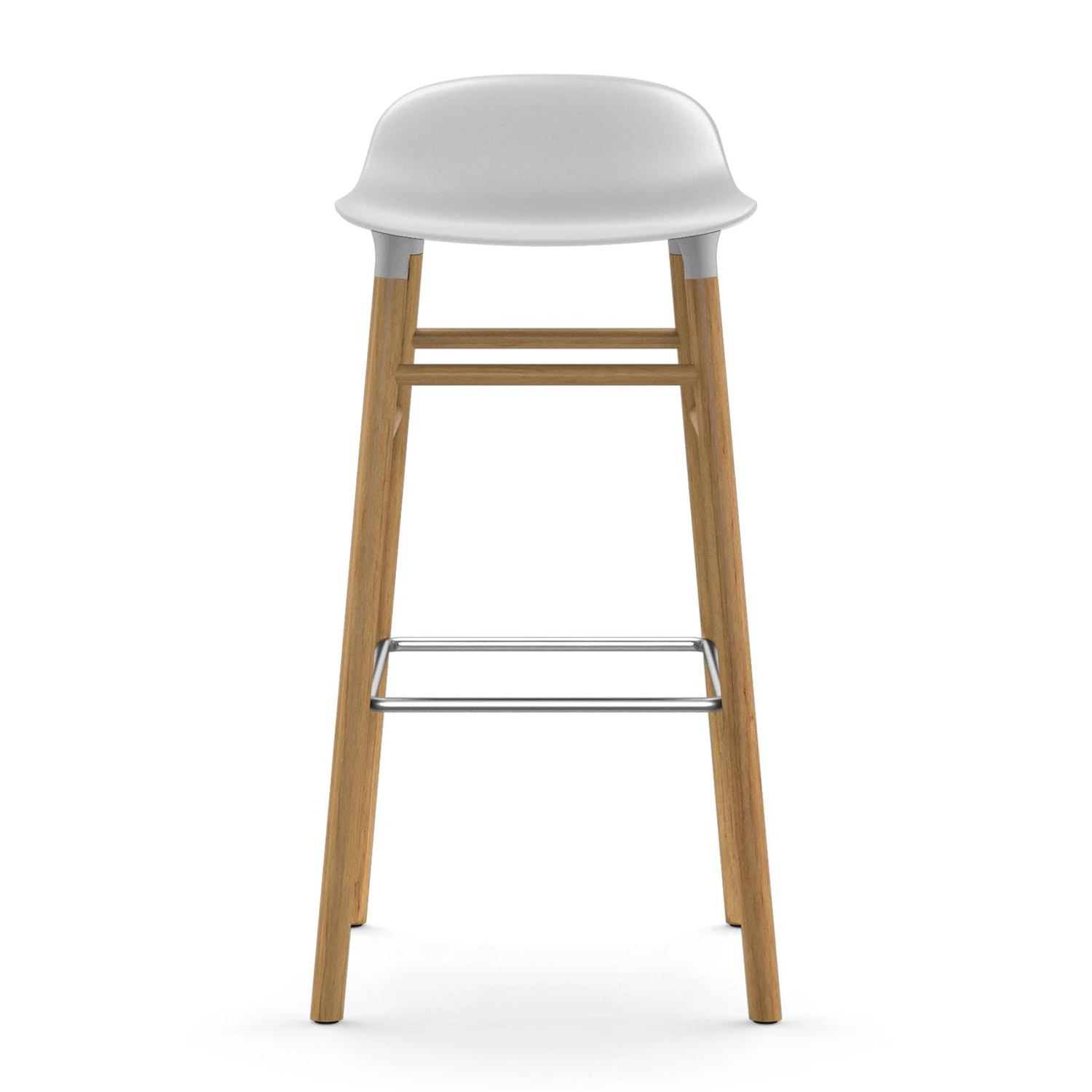 Normann Copenhagen Form Barstol ben 75cm - Barstolar Ek Vit