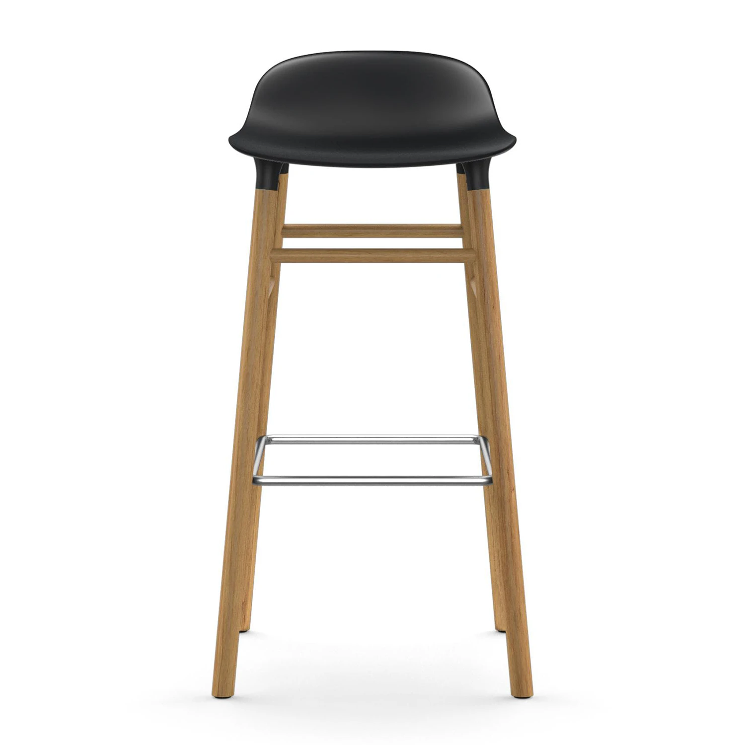 Normann Copenhagen Form Barstol ben 75cm - Barstolar Ek Svart