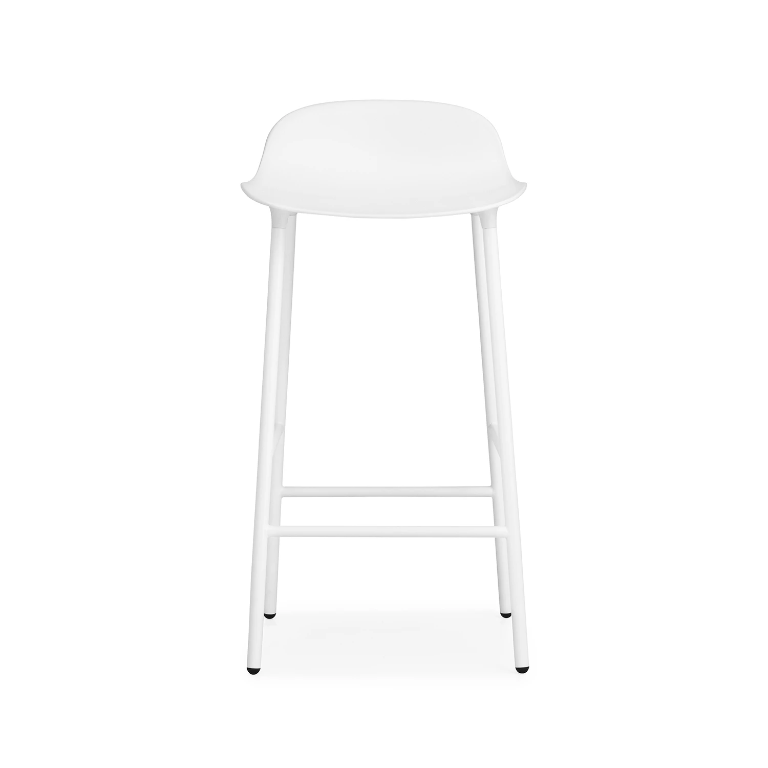 Normann Copenhagen Form Barstol ben 65 Cm - Barstolar St&aring;l Vit