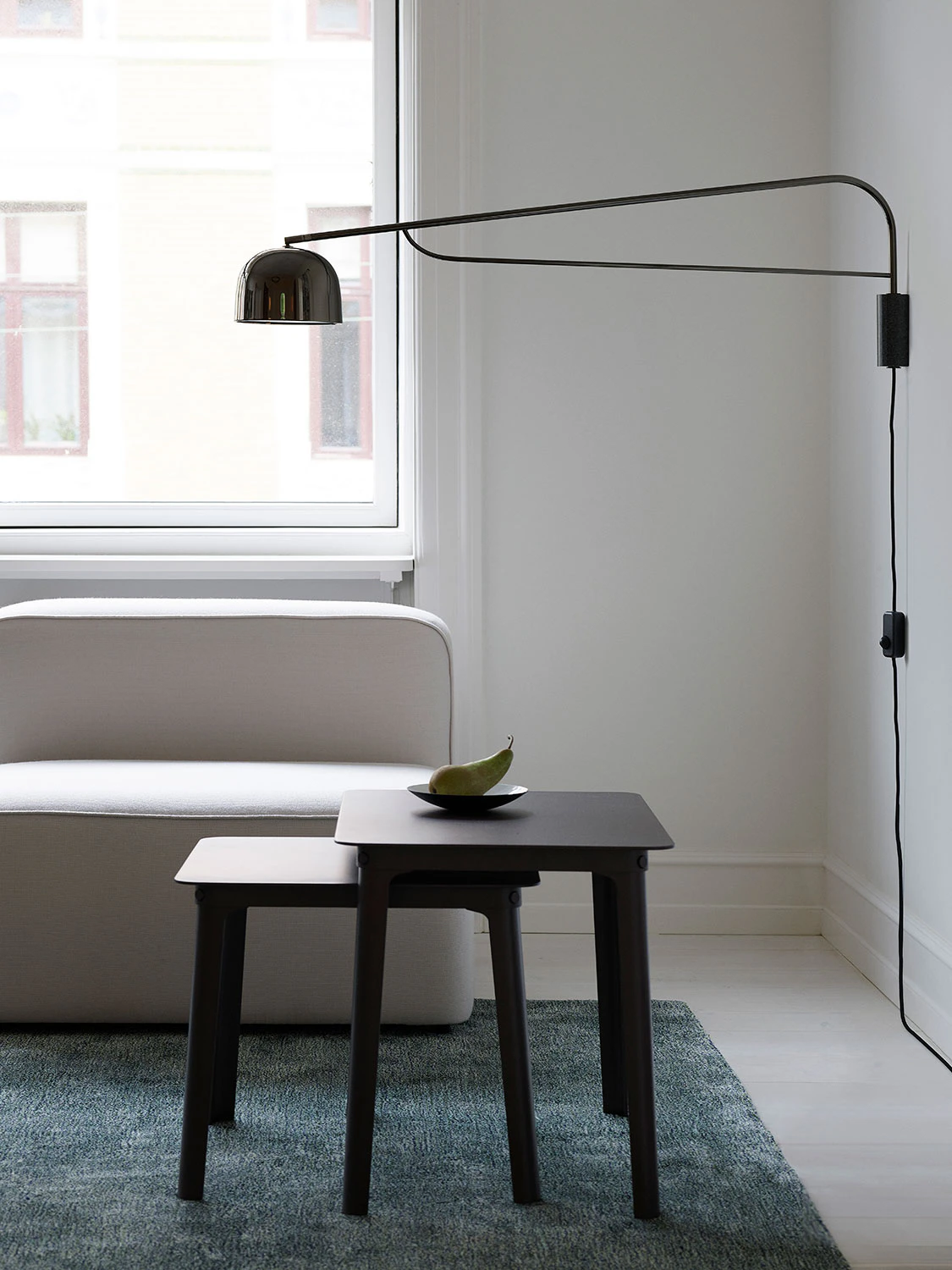 Normann Copenhagen Grant Vägglampa Eu 111 Cm, svart från Normann Copenhagen, bild 2