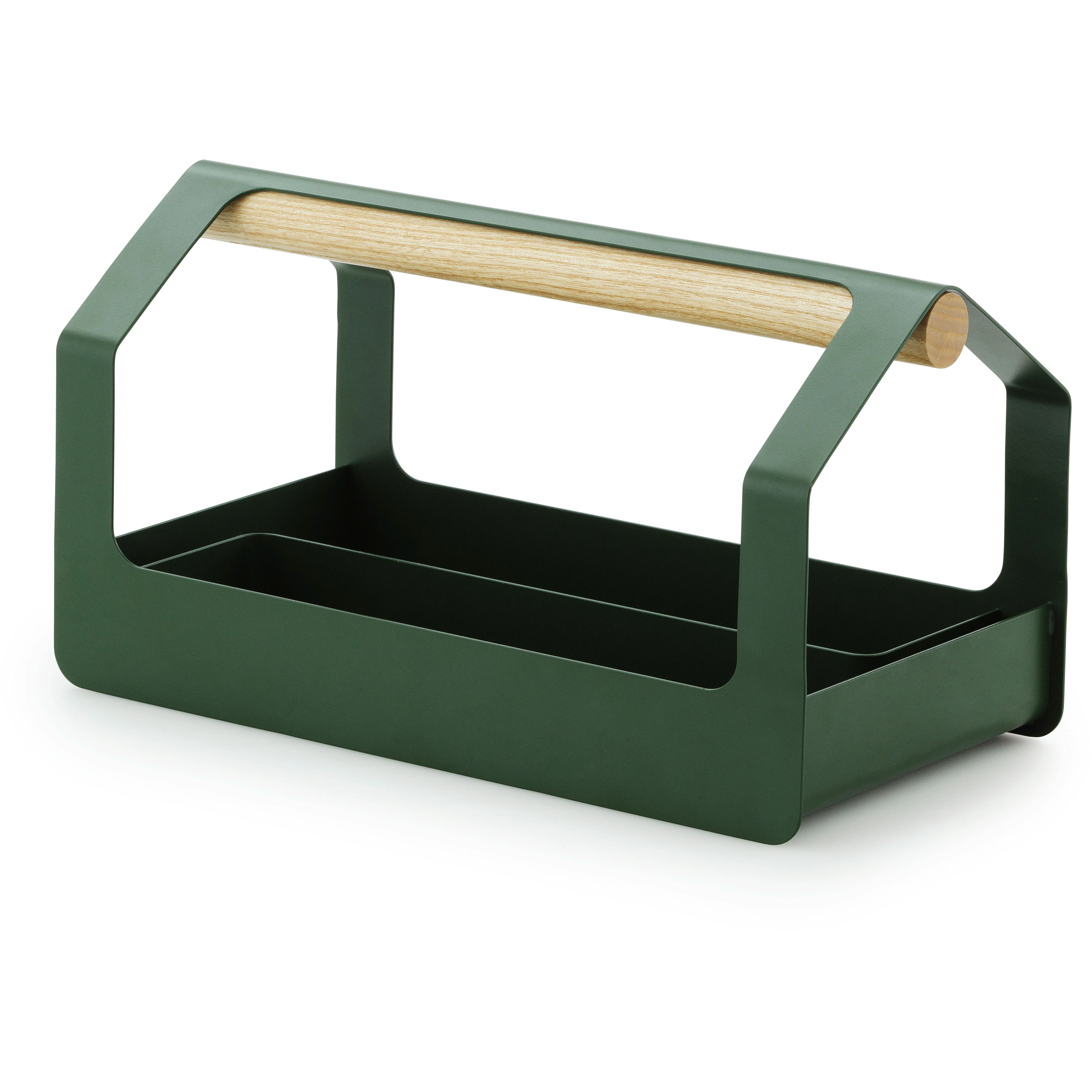 Normann Copenhagen Haus Verktygslåda - Boxar & askar Pulverlackat Stål Mörkgrön