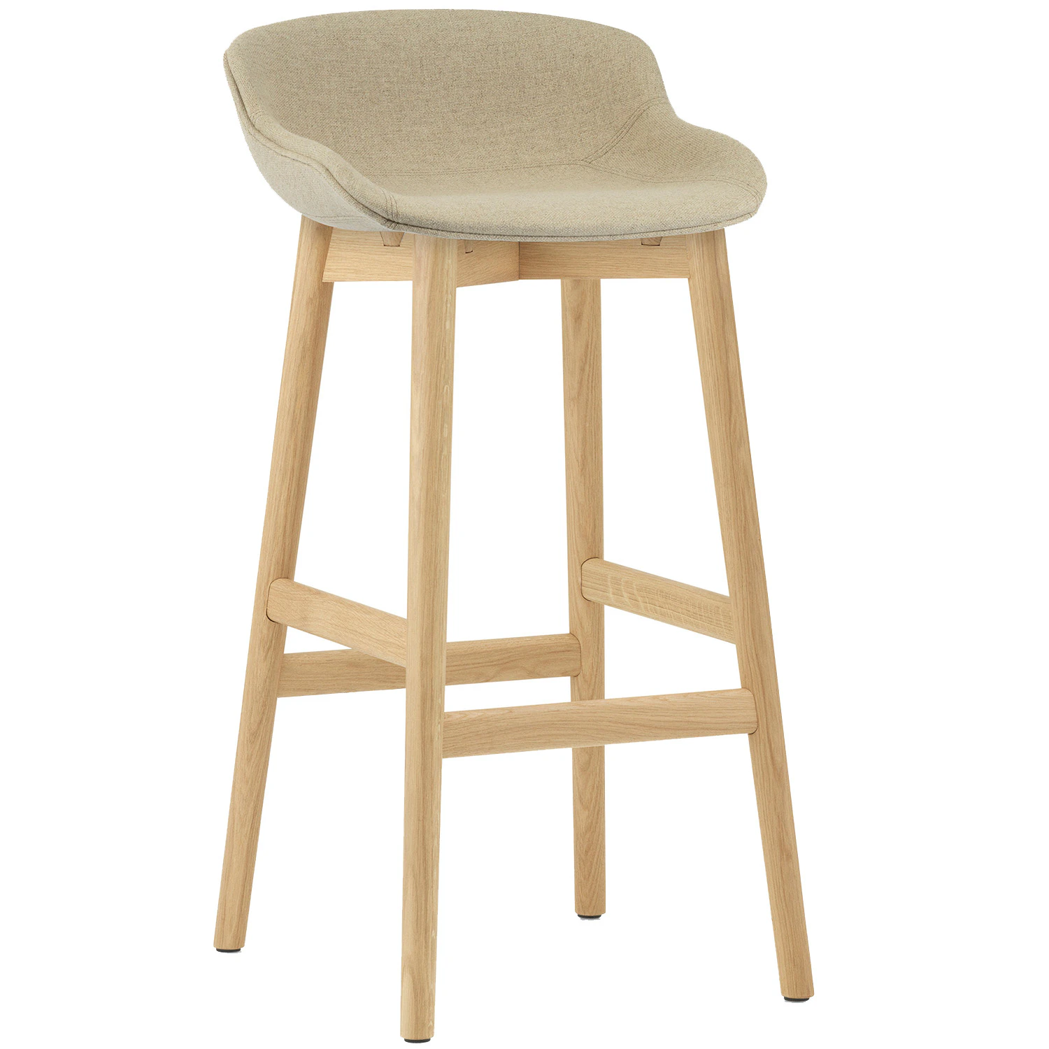 Normann Copenhagen Hyg Barstol 75 Cm / Ek - Barstolar Nyull Sand