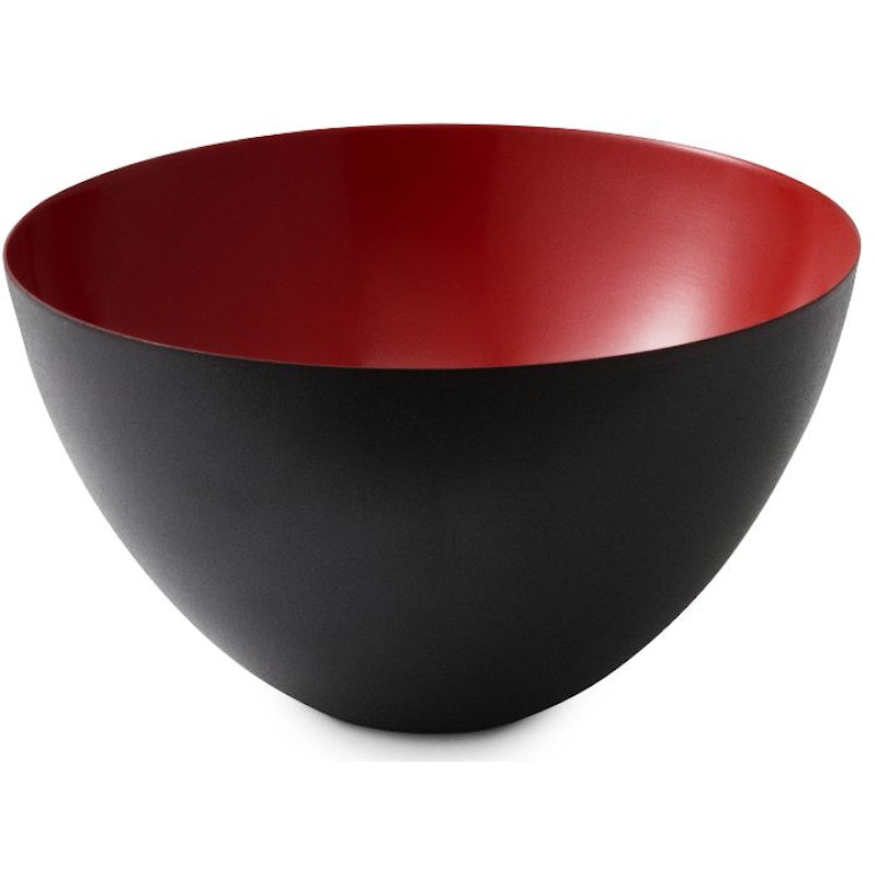Krenit Skål 25 cm, Röd